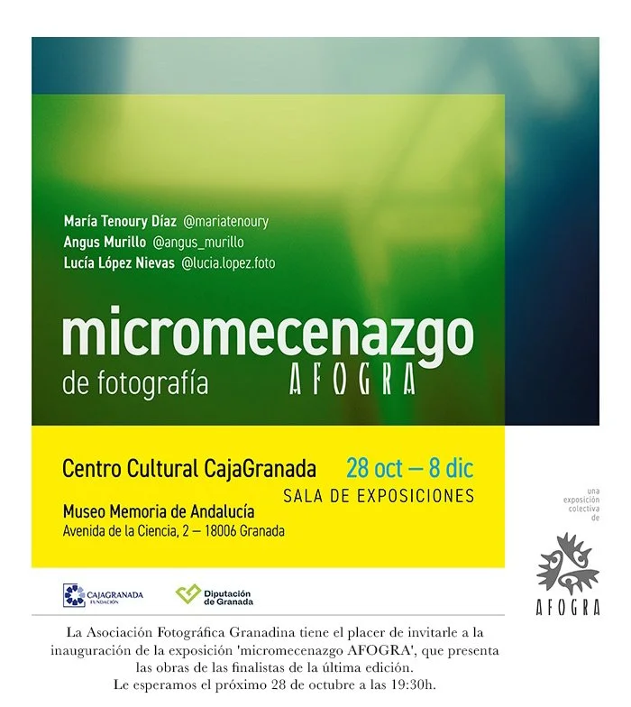 Exposición colectiva ‘Micromecenazgo de fotografía AFOGRA‘