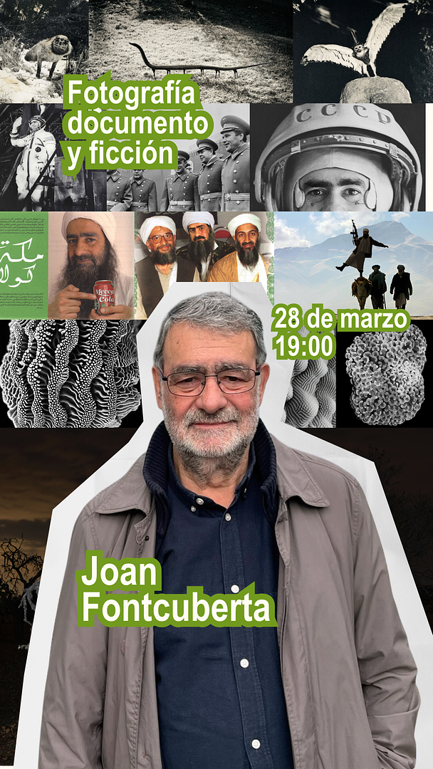 Conferencia de Joan Fontcuberta: Fotografía, documento y ficción