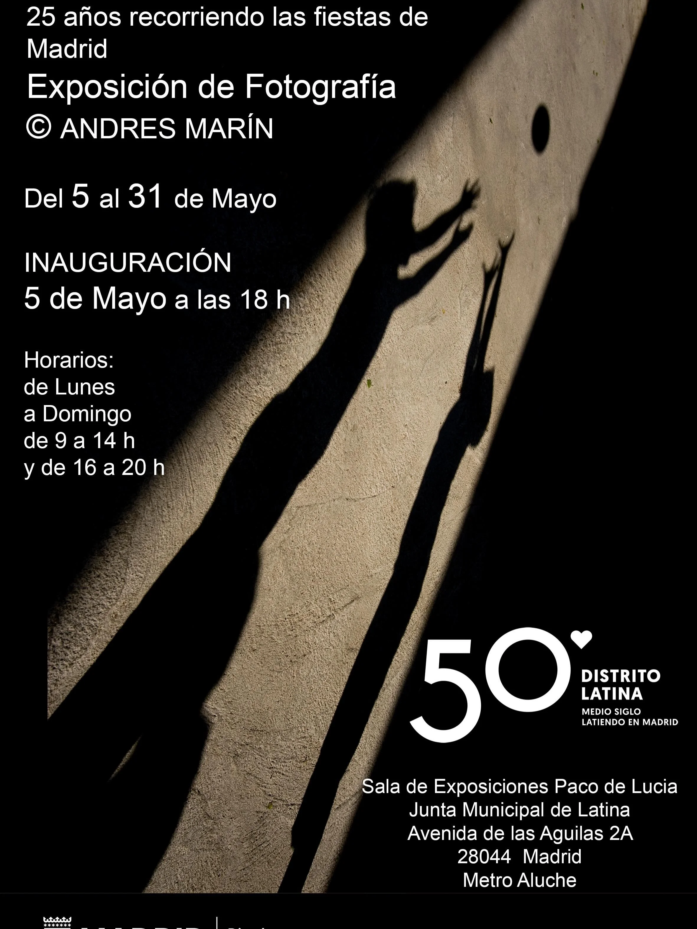 Exposición “25 años recorriendo las fiestas de Madrid”, de Andrés Marín