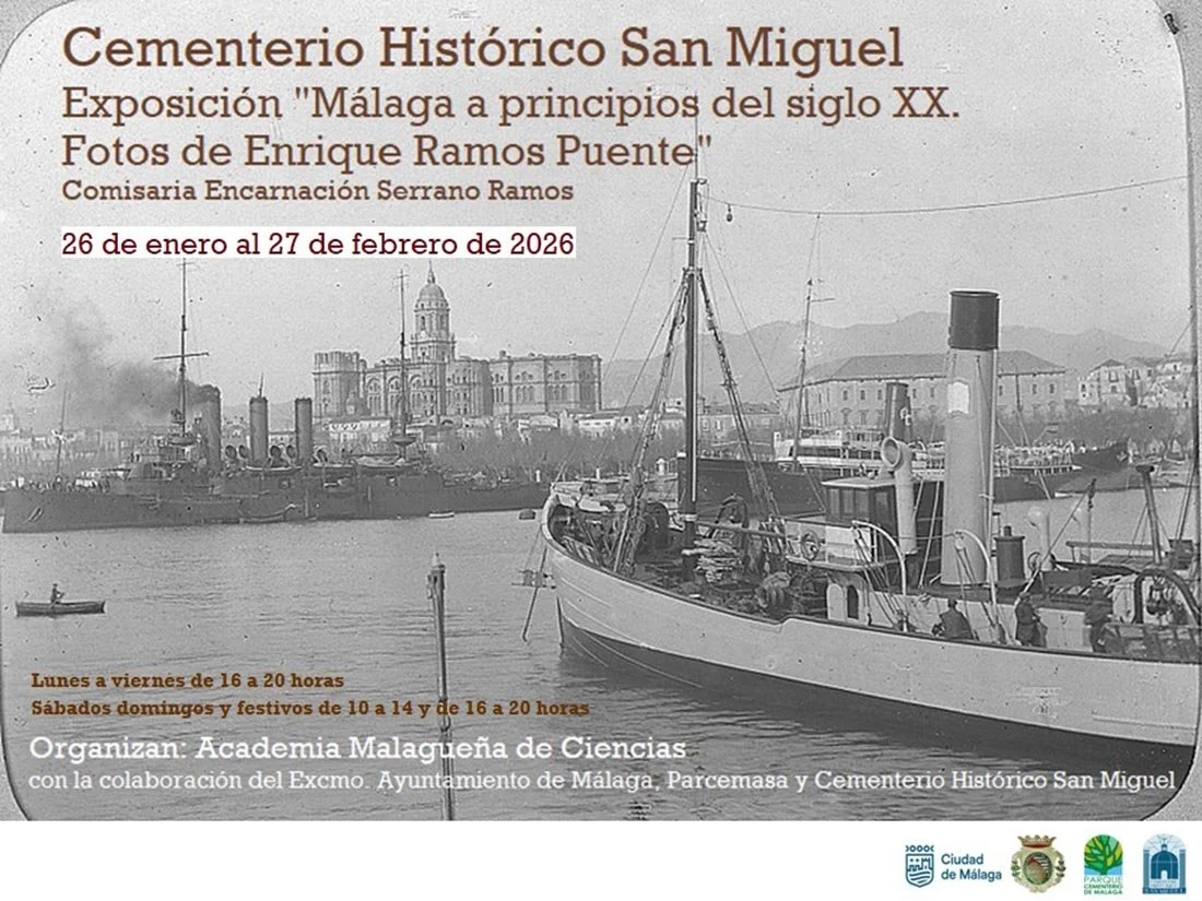 Exposición «Málaga a principios del siglo XX. Fotos de Enrique Ramos Puente»