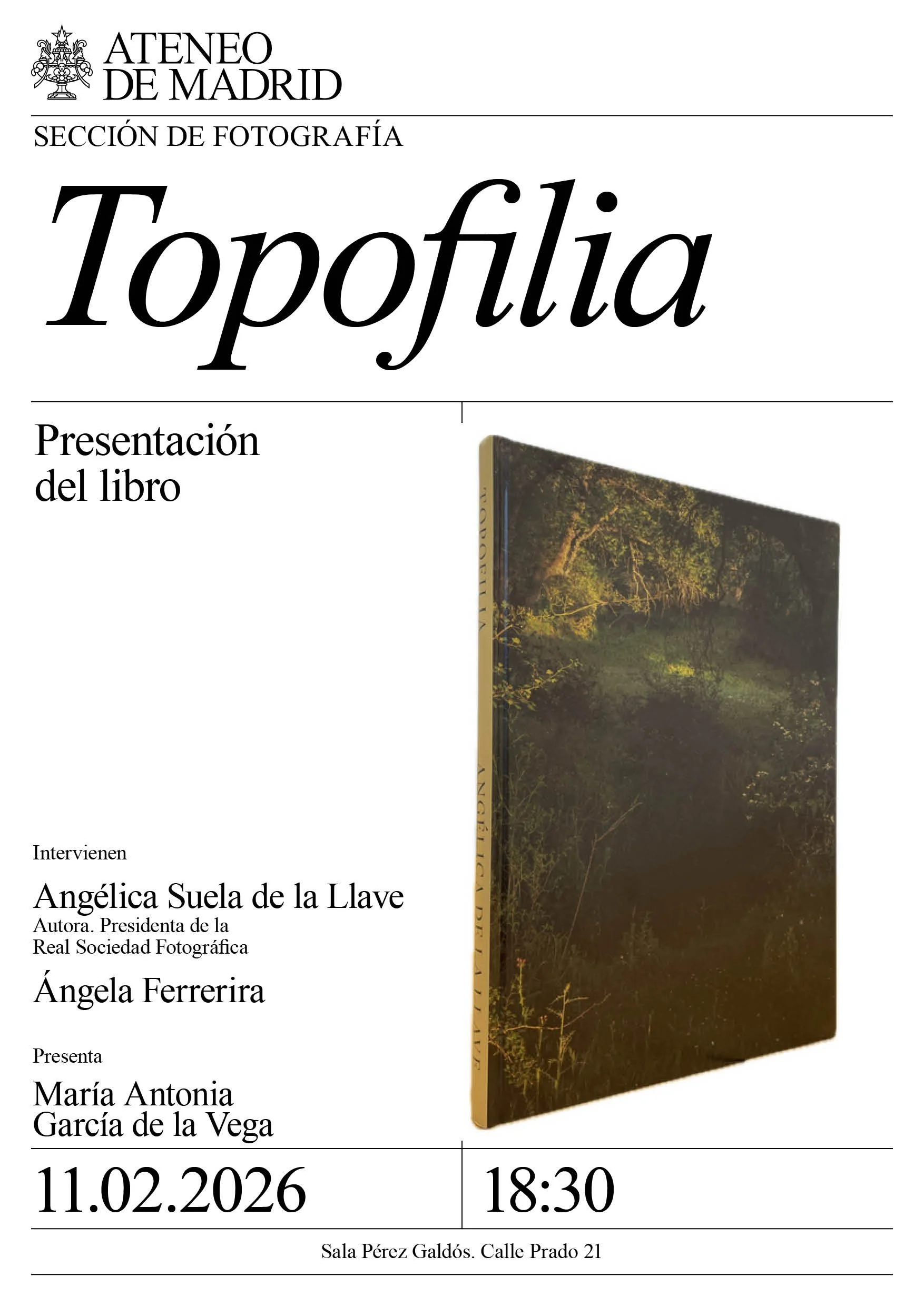 Presentación del libro “Topofilia”
