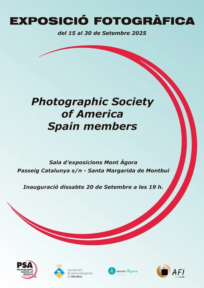 "Exposició Fotogràfica" de Photographic Society of America – Spain members