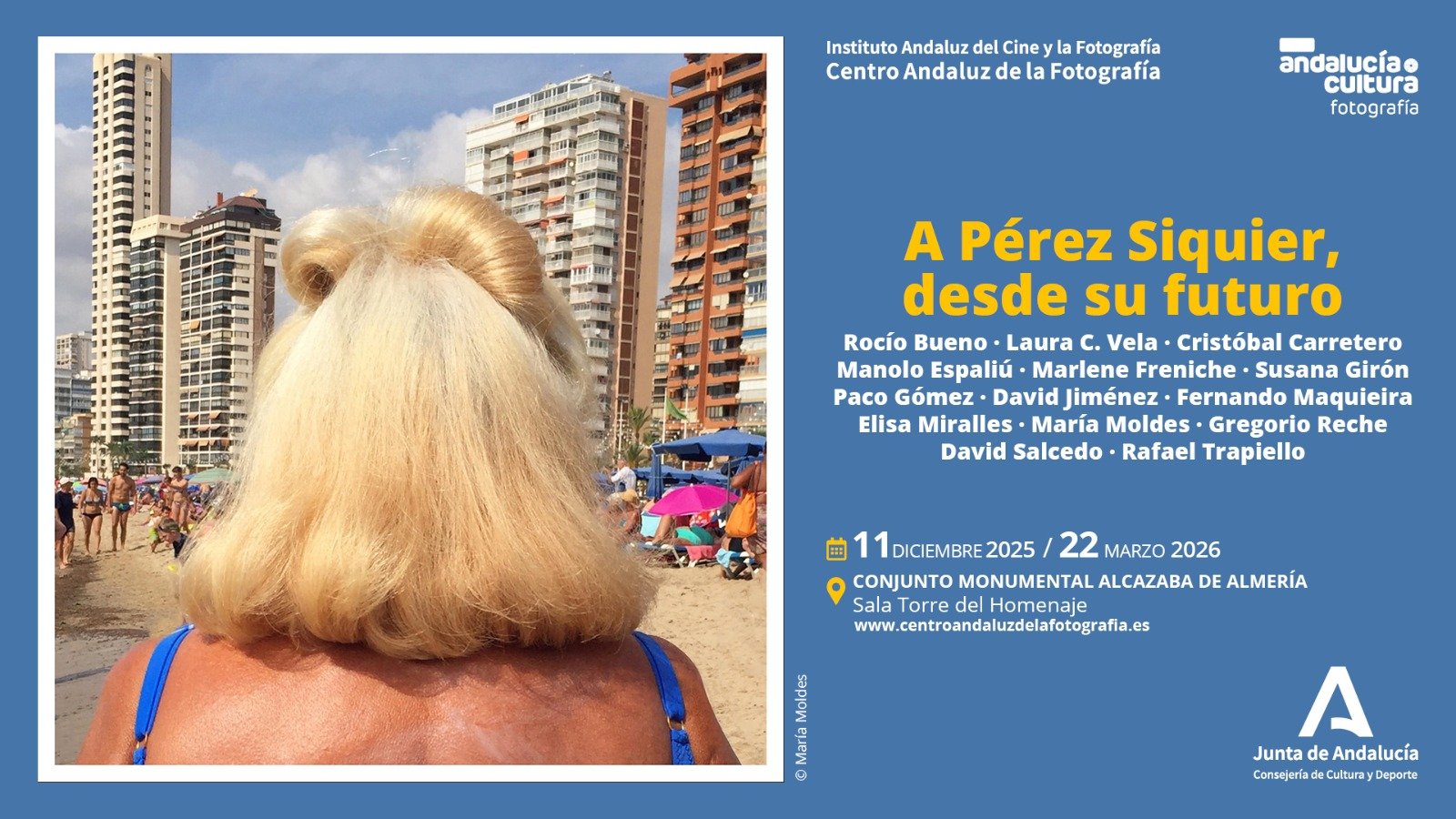 Exposición “A Pérez Siquier, desde su futuro”