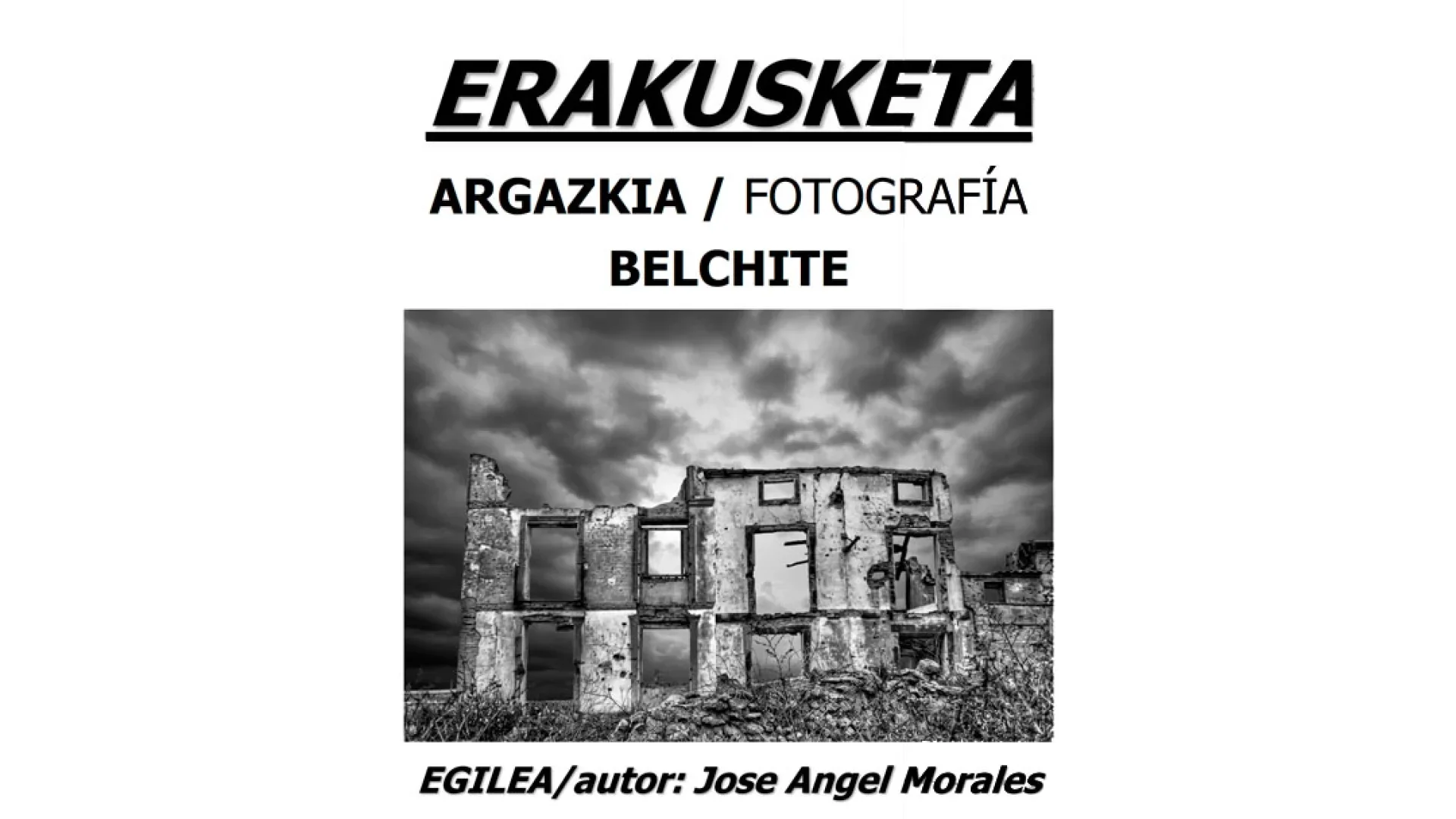 Exposición “Belchite“ de Jose Angel Morales