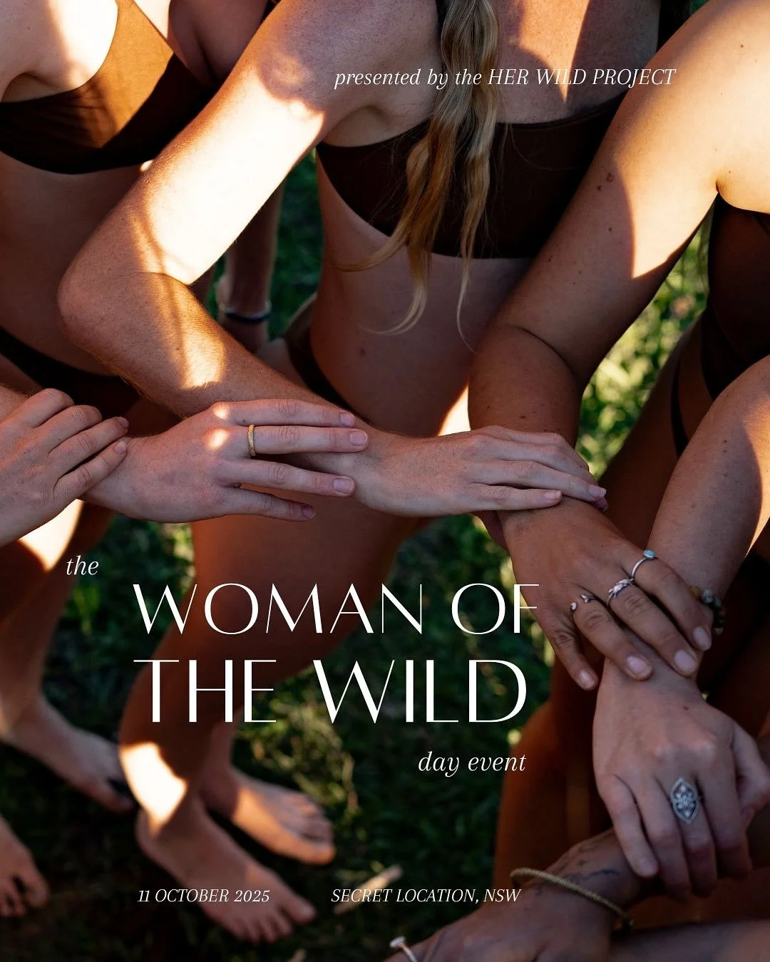 WOMAN OF THE WILD | day event 🍃

We invite you 💌 to spend the day reconnecting to your self, your power and the Earth 🍃🔥

A day of CONNECTION + CREATIVITY - drop deeply into what it is to BE A WOMAN. 

Leave the day feeling deeply embodied, empow