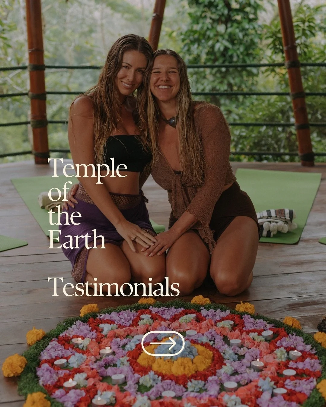 Something awakens when Women gather with the Earth 🍃
We remember our Power
Our Softness
Our Truth
Our Wild 

These are the words of the Women who moved through 7 days of transformation with us in the Jungle 🔥✨

If you&rsquo;re ready to return home 