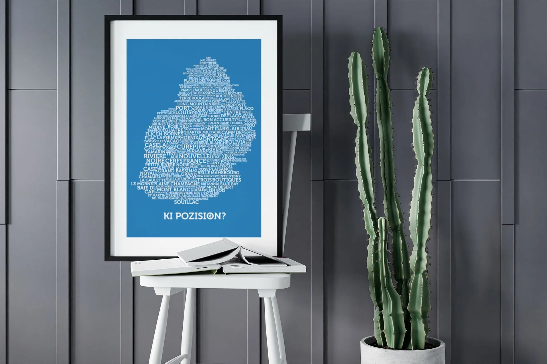 Ki Pozision Framed Poster
