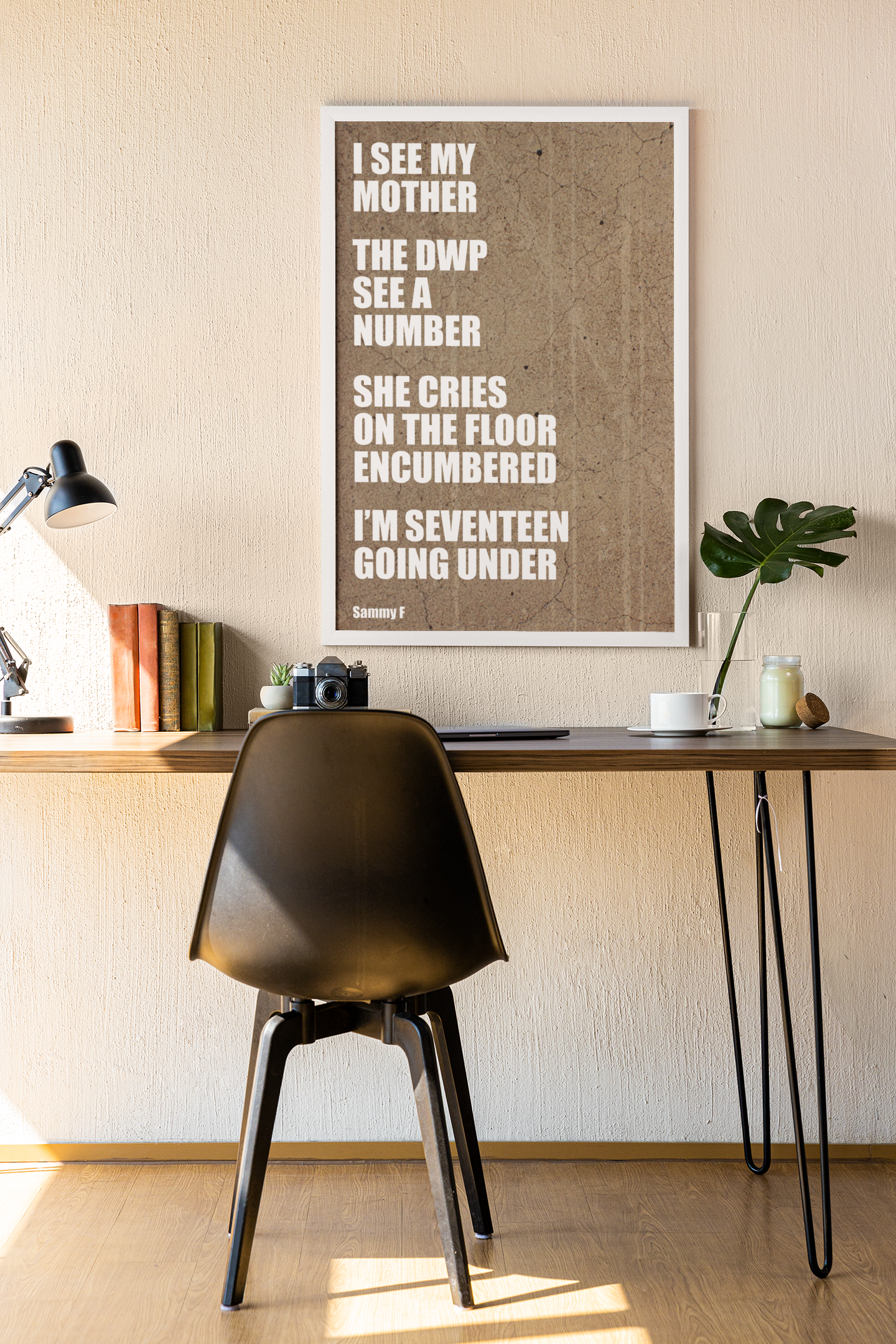 Sam Fender poster design