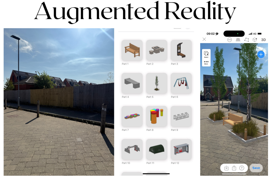 Augmented Reality for Co-Creating Greener Built Environments