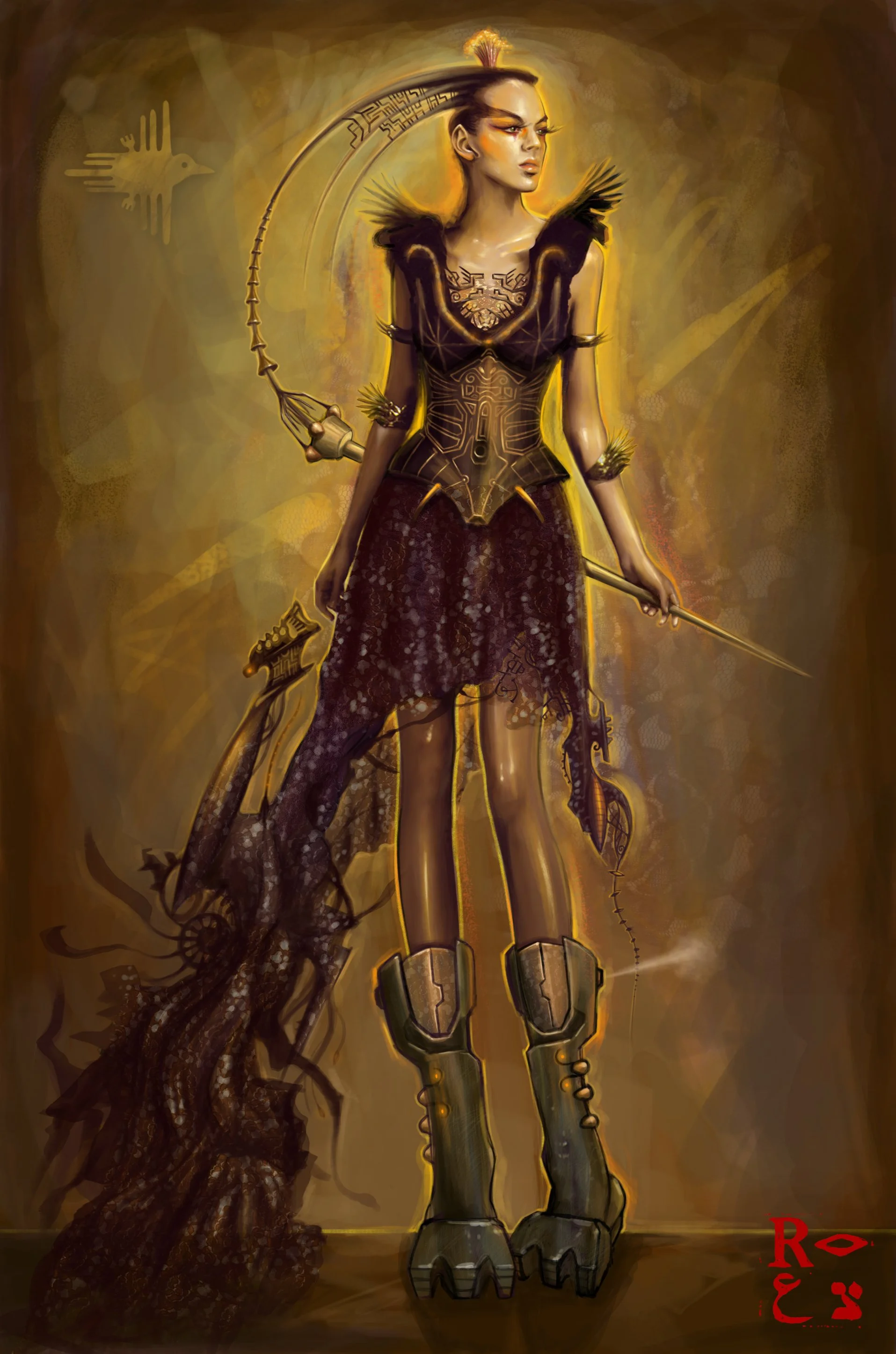 Undercover Weapon Dress flat.jpg