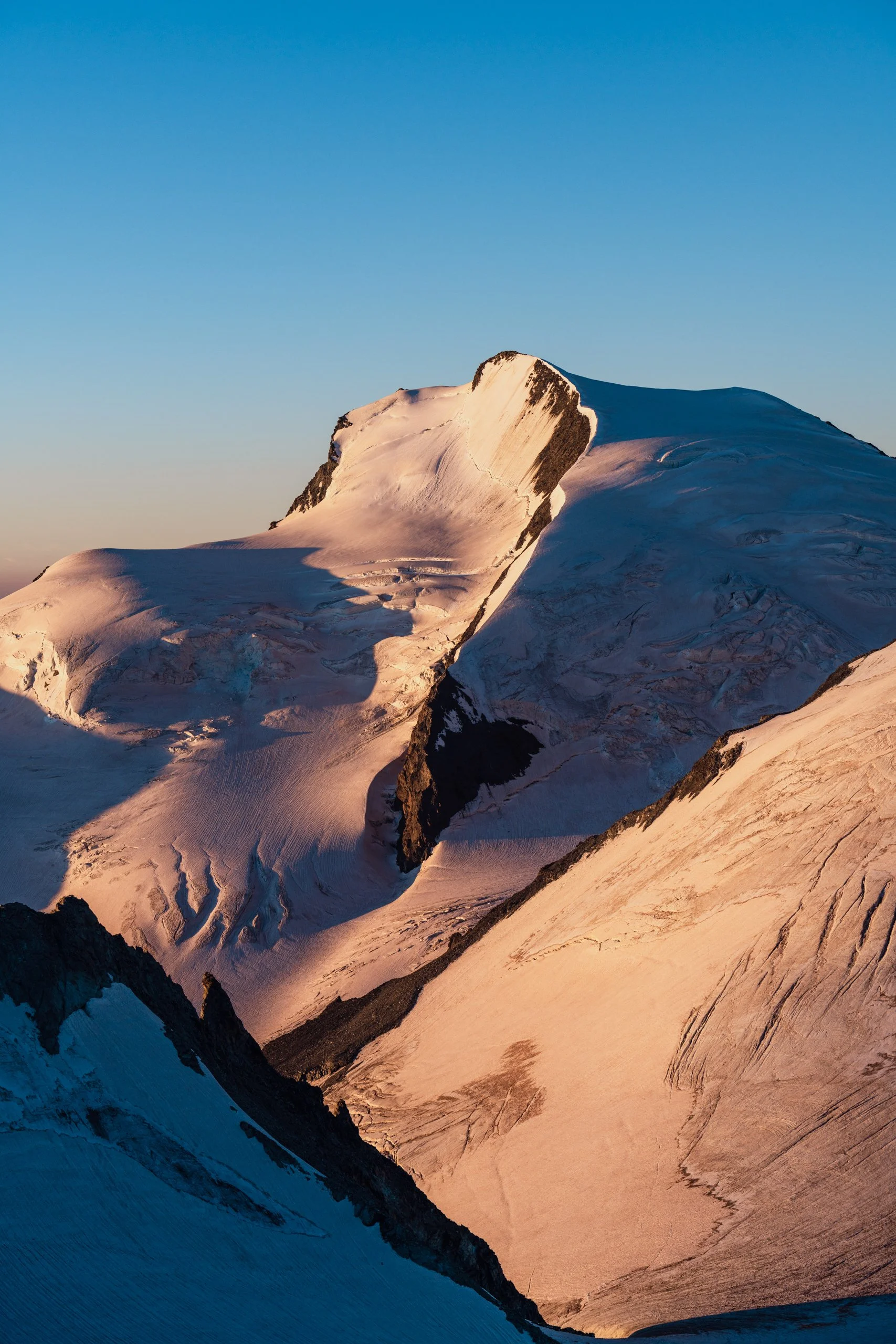Strahlhorn and Glacier