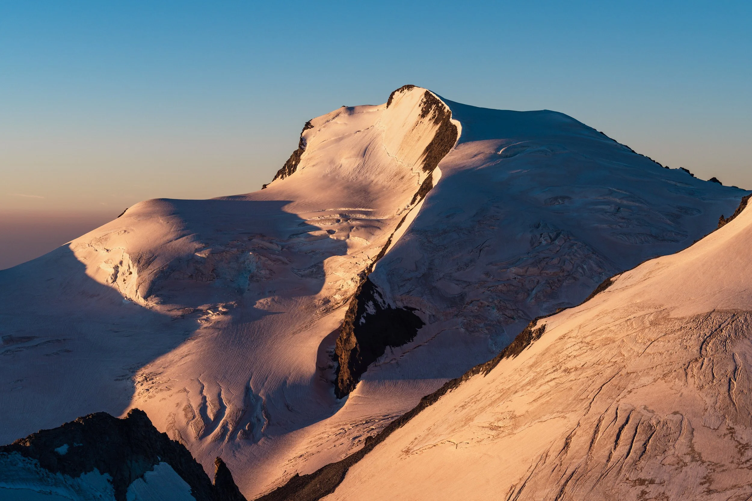 Strahlhorn and Glacier 