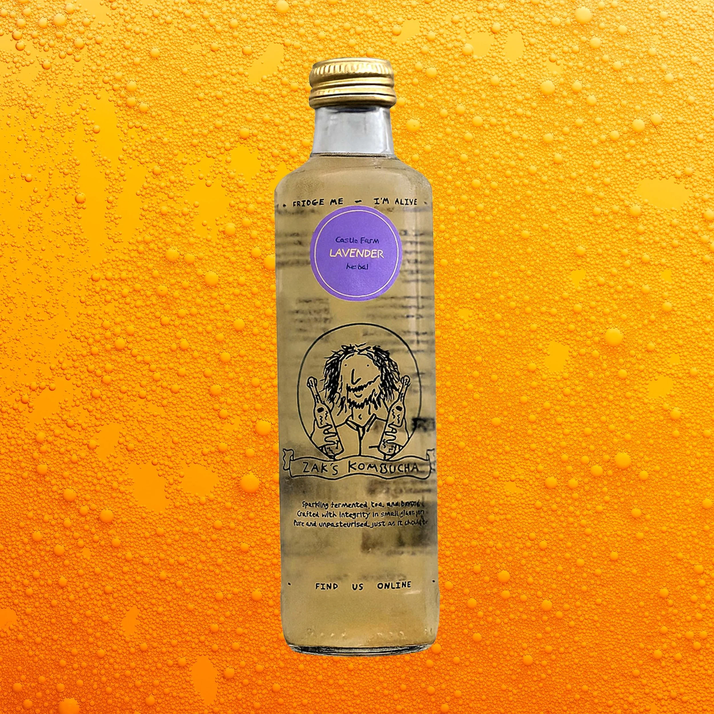 Case of Zak's Kombucha (250ml)