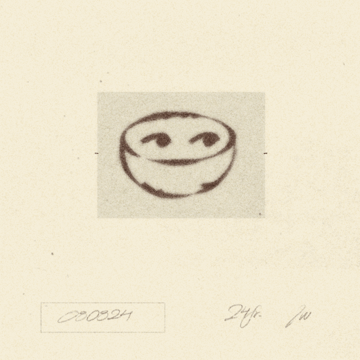 looping animation of a cup