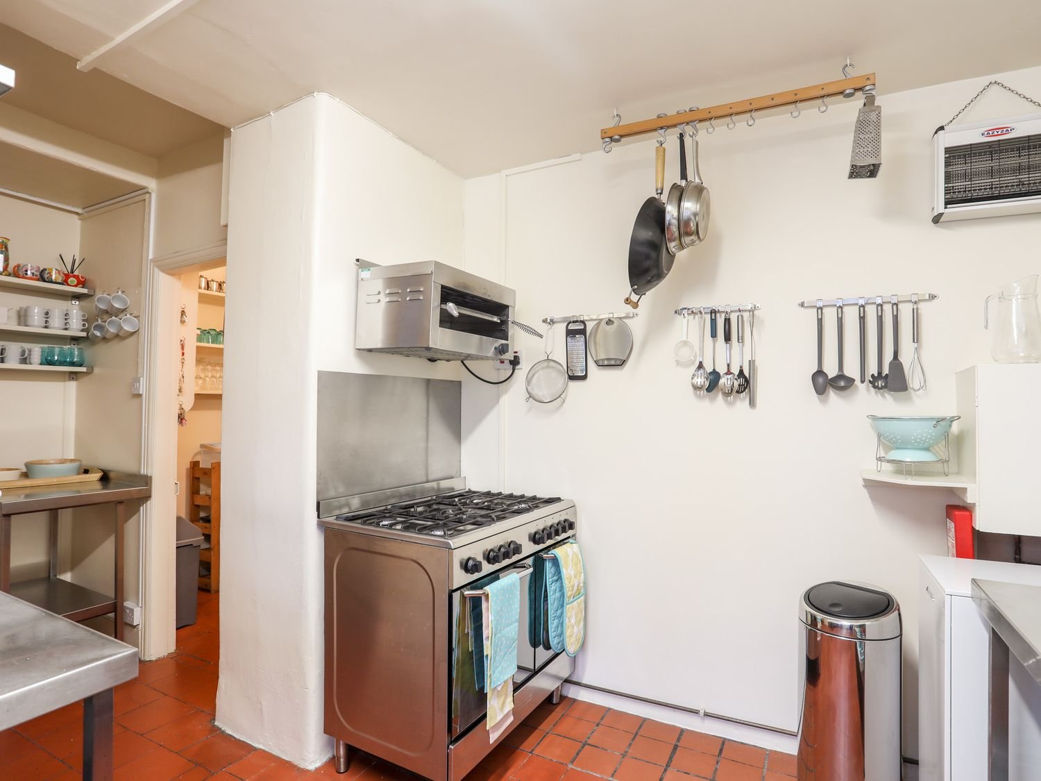 Full commercial kitchen