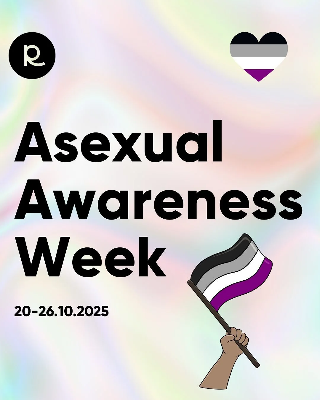Asexual Awareness Week 🖤🩶🤍💜
20-26.10.2025
#asexualawarenessweek #asexual #asexualpride #queer #hbtqia