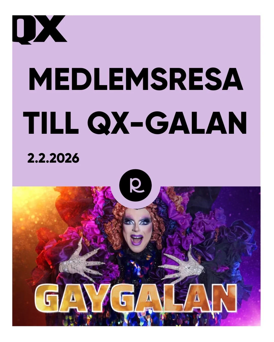 Medlemsresa till QX-Galan 2.2.2026✨

&Auml;r du intresserad att &aring;ka p&aring; en Medlemsresa till XQ-Galan i februari? Anm&auml;l dig genom l&auml;nken i v&aring;r profil och kom med! 

Senaste anm&auml;lan 14.12❗️
18 &aring;rs &aring;ldersgr&au