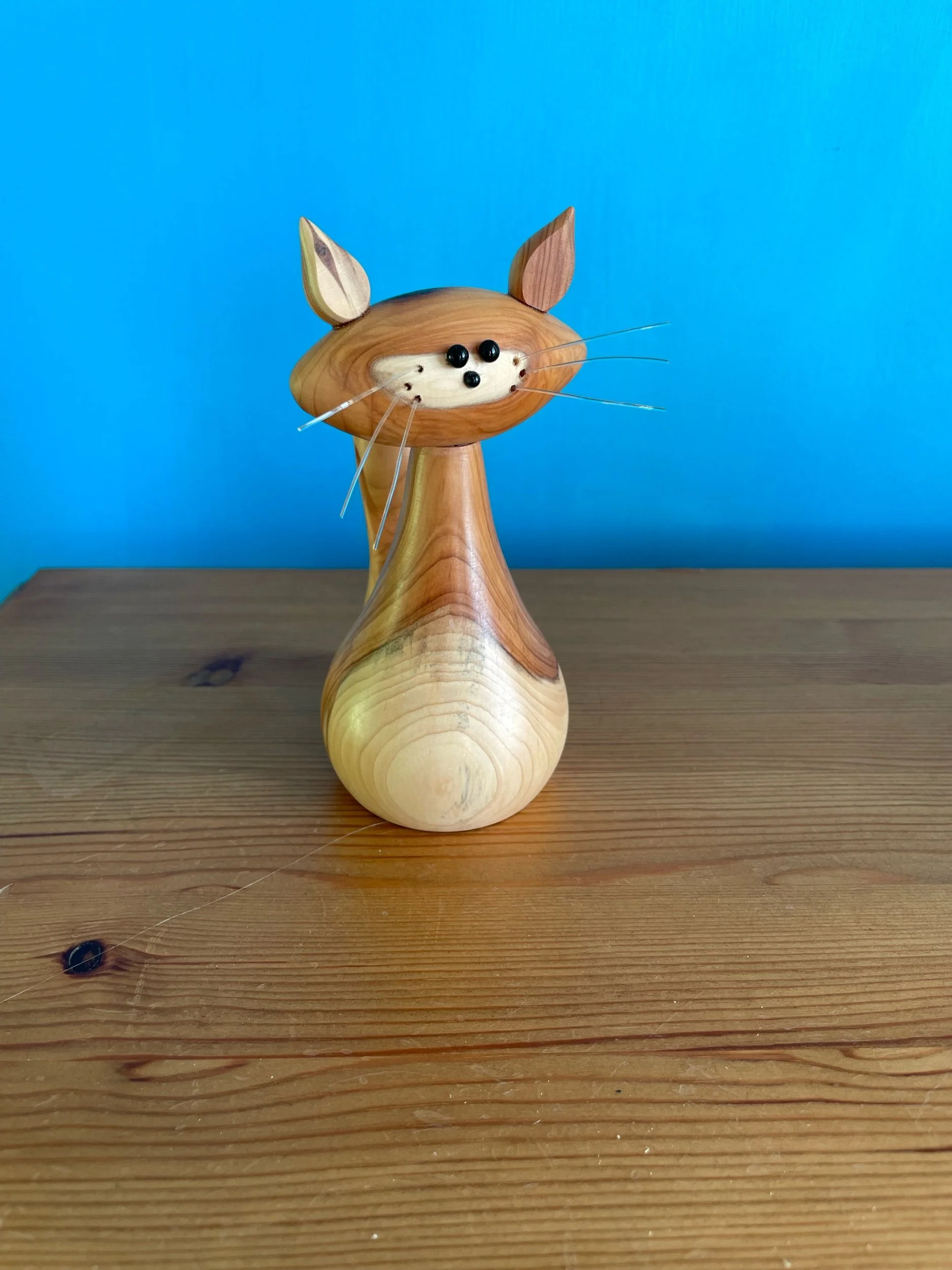 Wooden Cat