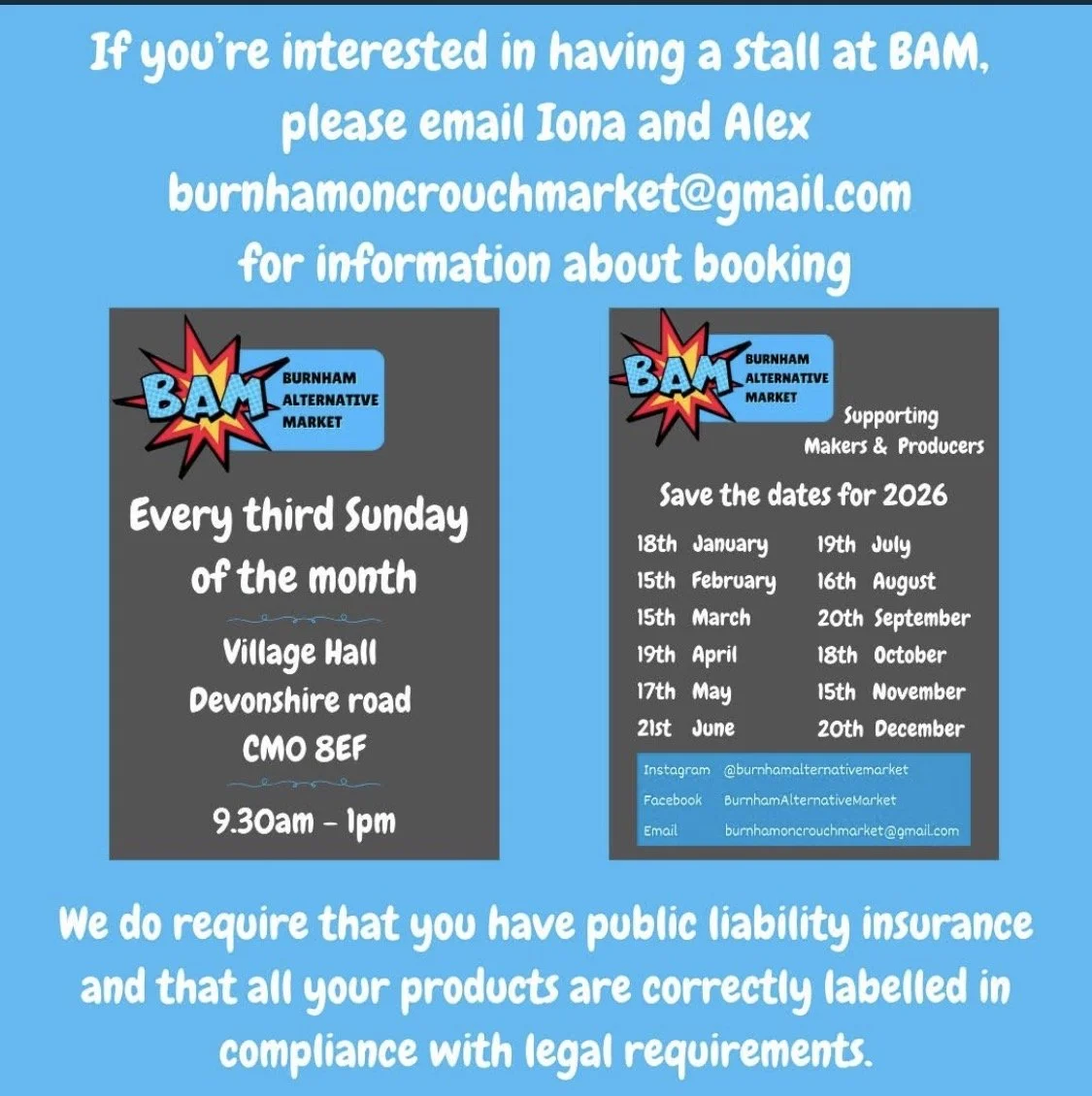 Burnham Alternative Market (September)