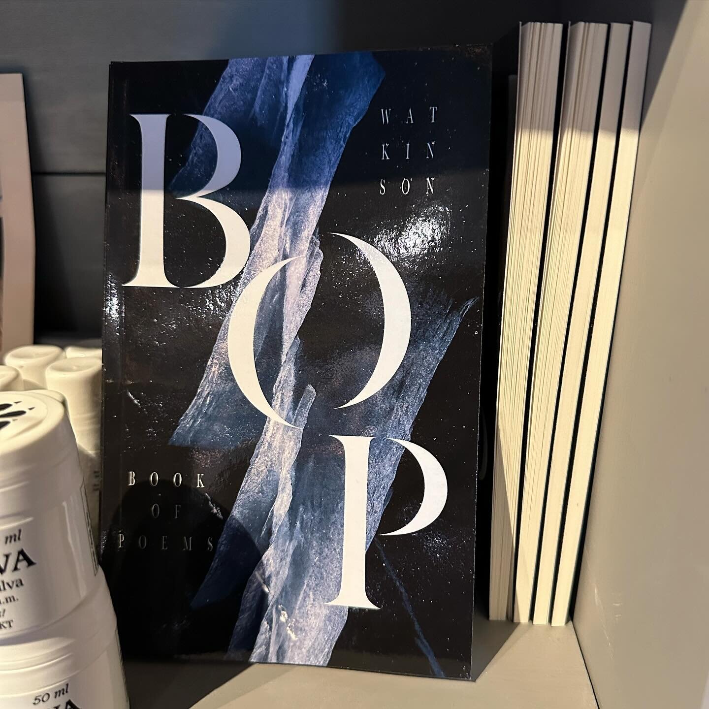 BOP &mdash; Book of Poems. Now available at Farmhouse Delsbo!

 #poetry #literature #book #bookofpoems #farmhouse #delsbo #poems #lwstudios