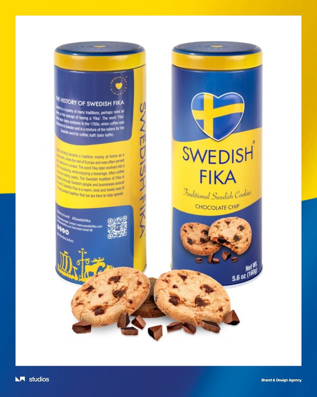 ✨ Client Spotlight: Swedish Fika ✨

We&rsquo;re proud to unveil the refreshed packaging for @swedishfika Traditional Swedish Cookies &mdash; a project that blends timeless craftsmanship with modern luxury.

Featuring a premium metal tin, complete wit