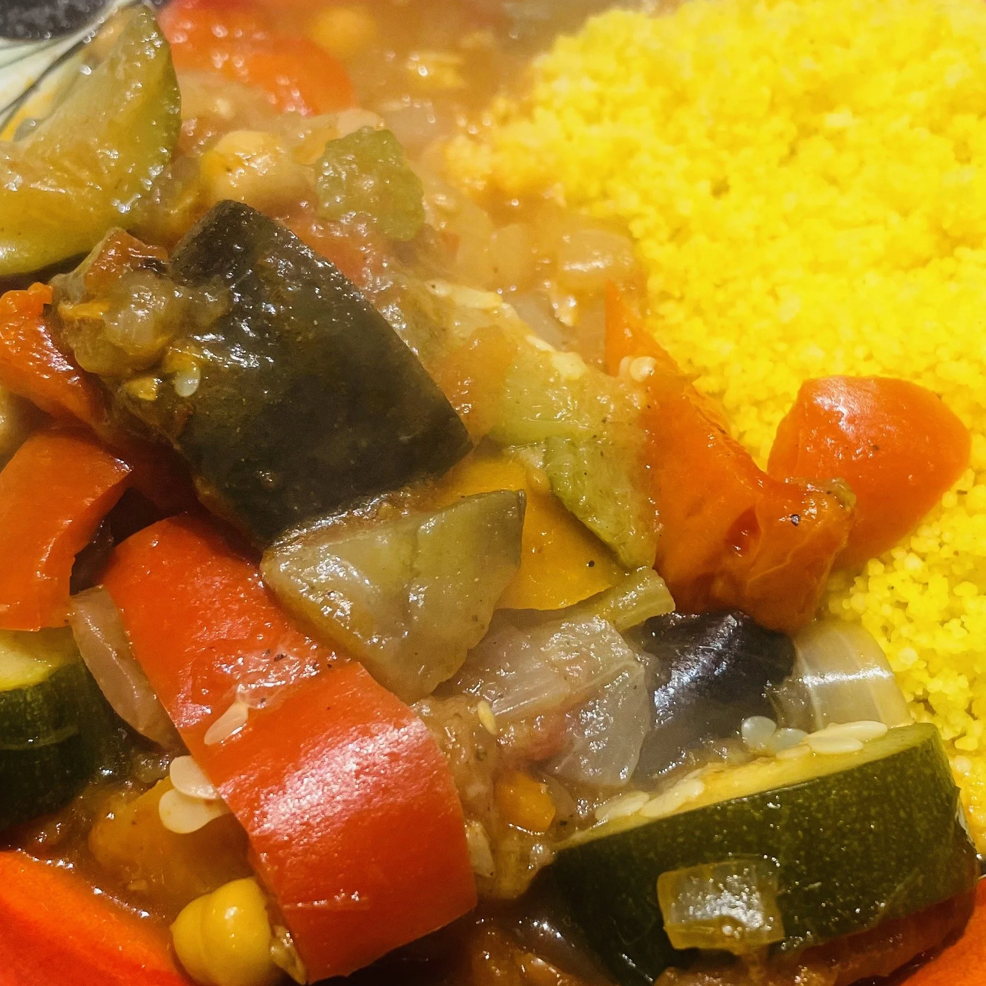🍆 MON COUSCOUS AUX LÉGUMES DU SOLEIL