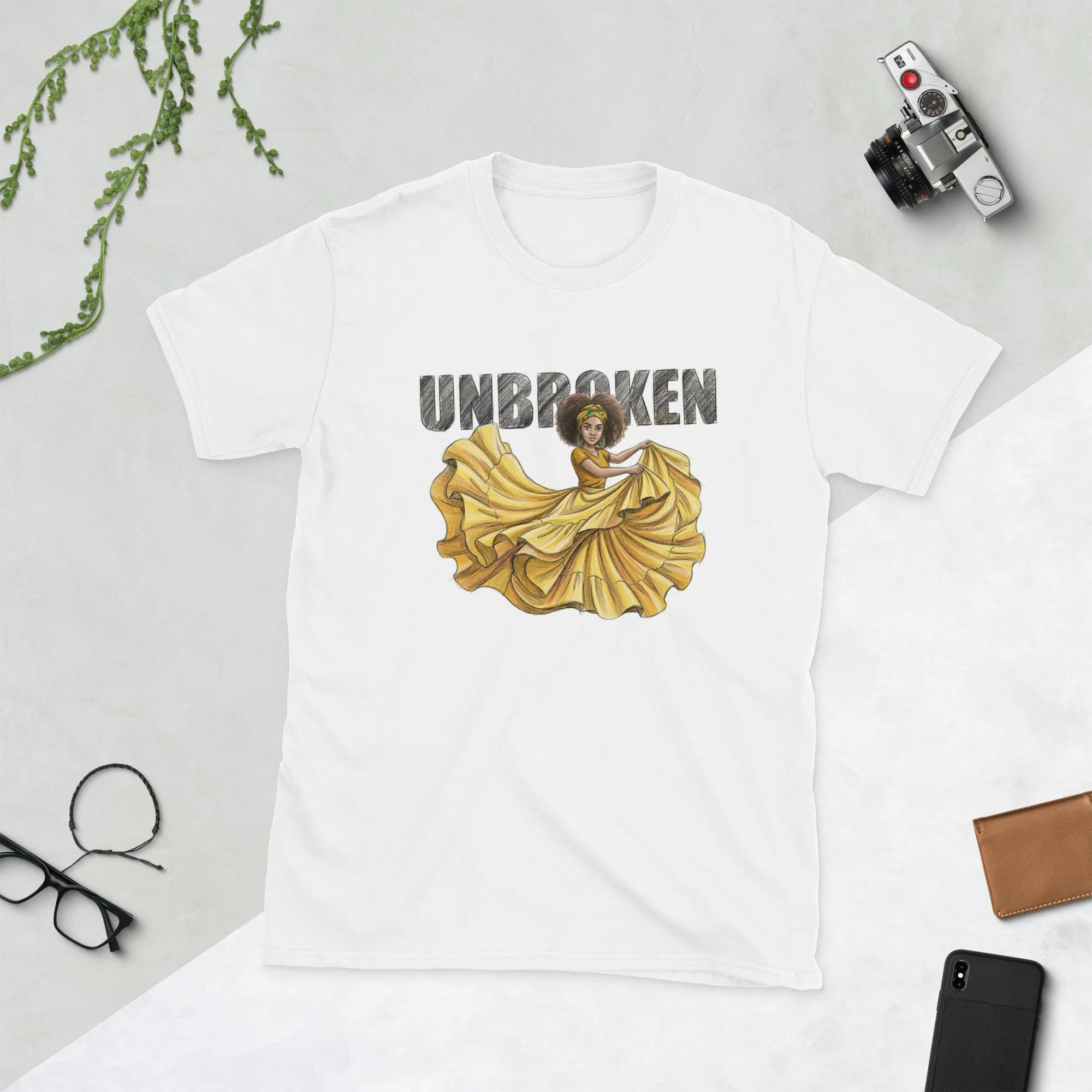 Unbroken Bomab dancer, Short-Sleeve Unisex T-Shirt