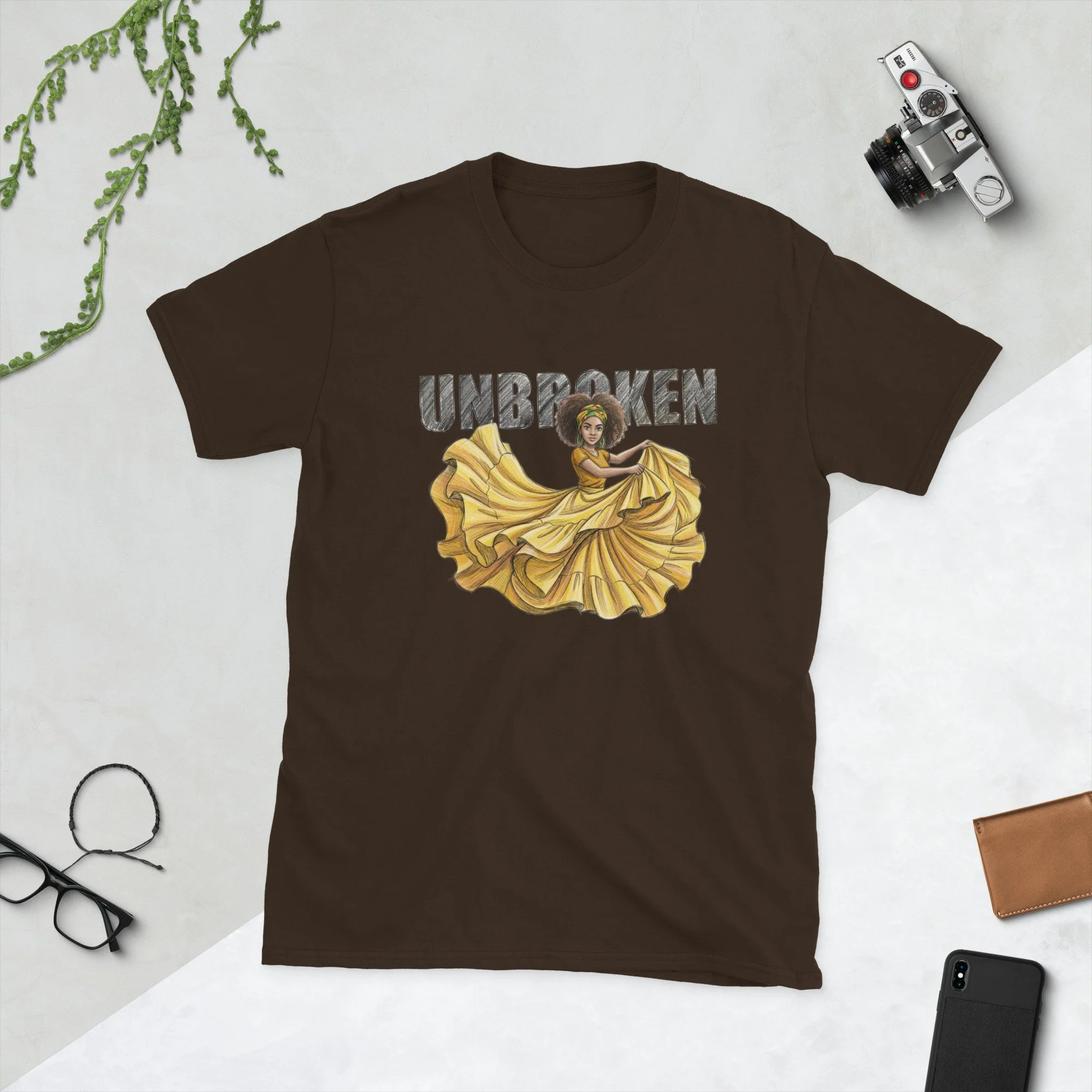 Unbroken Bomab dancer, Short-Sleeve Unisex T-Shirt