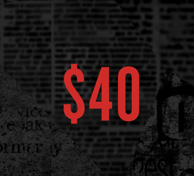 $40 Donation
