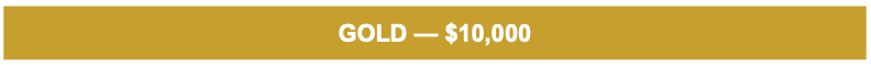gold sponsorship tier $10,000.00