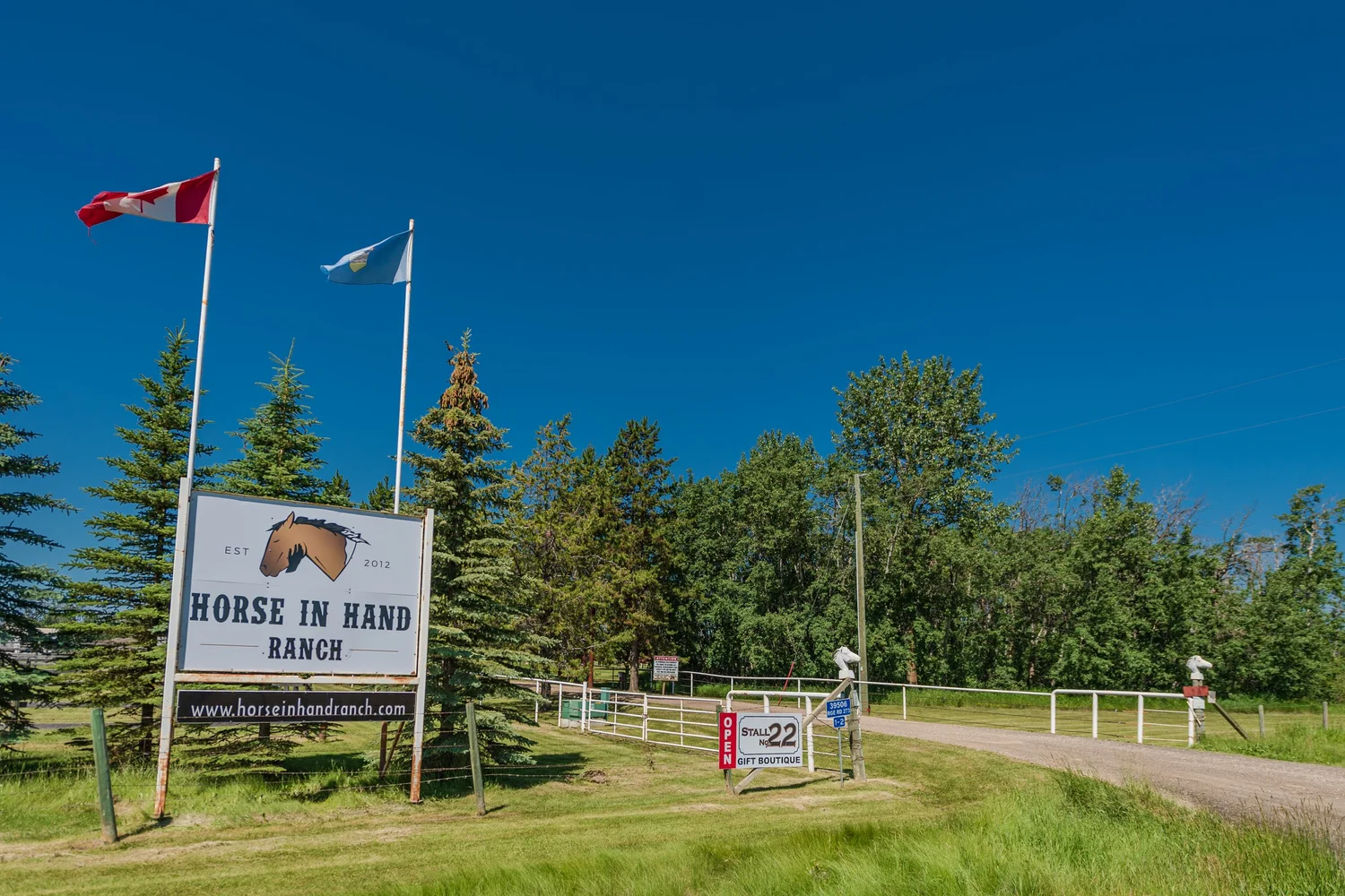 2nd Hand Ranch Our Location — Horse In Hand Ranch | Blackfalds Alberta