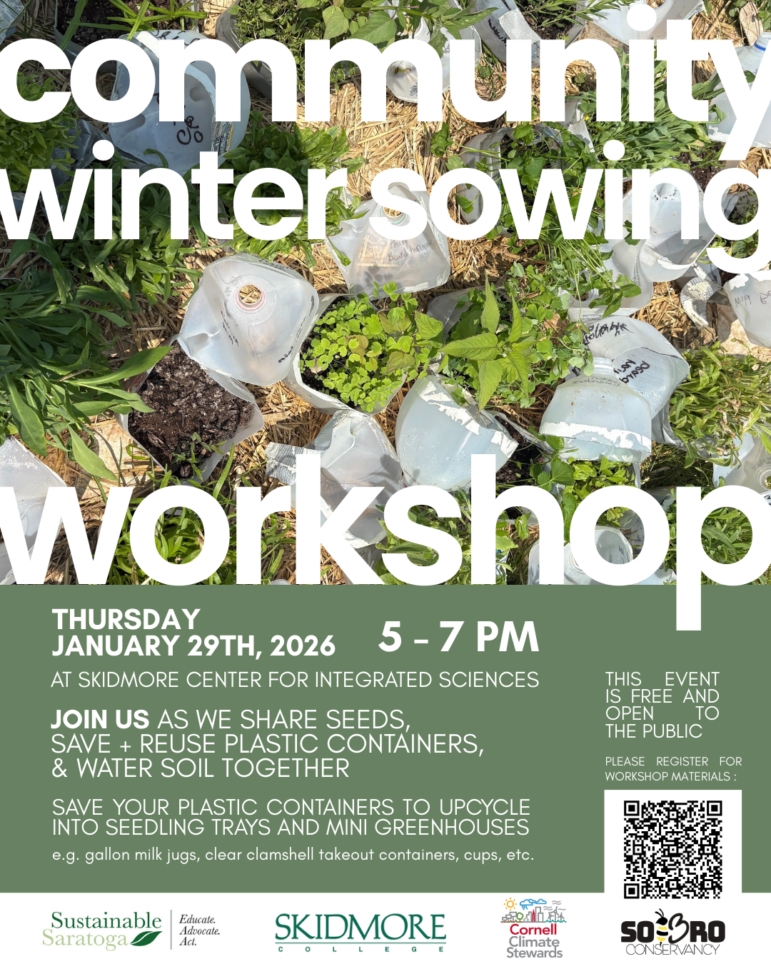 Community Winter Sowing Workshop