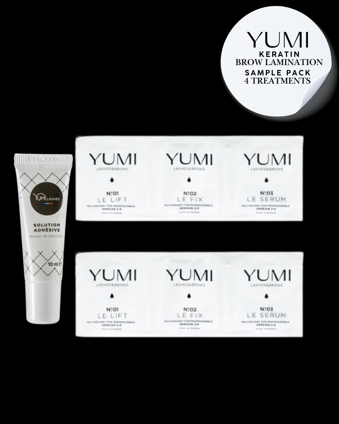 YUMI KERATIN BROW LAMINATION SAMPLE