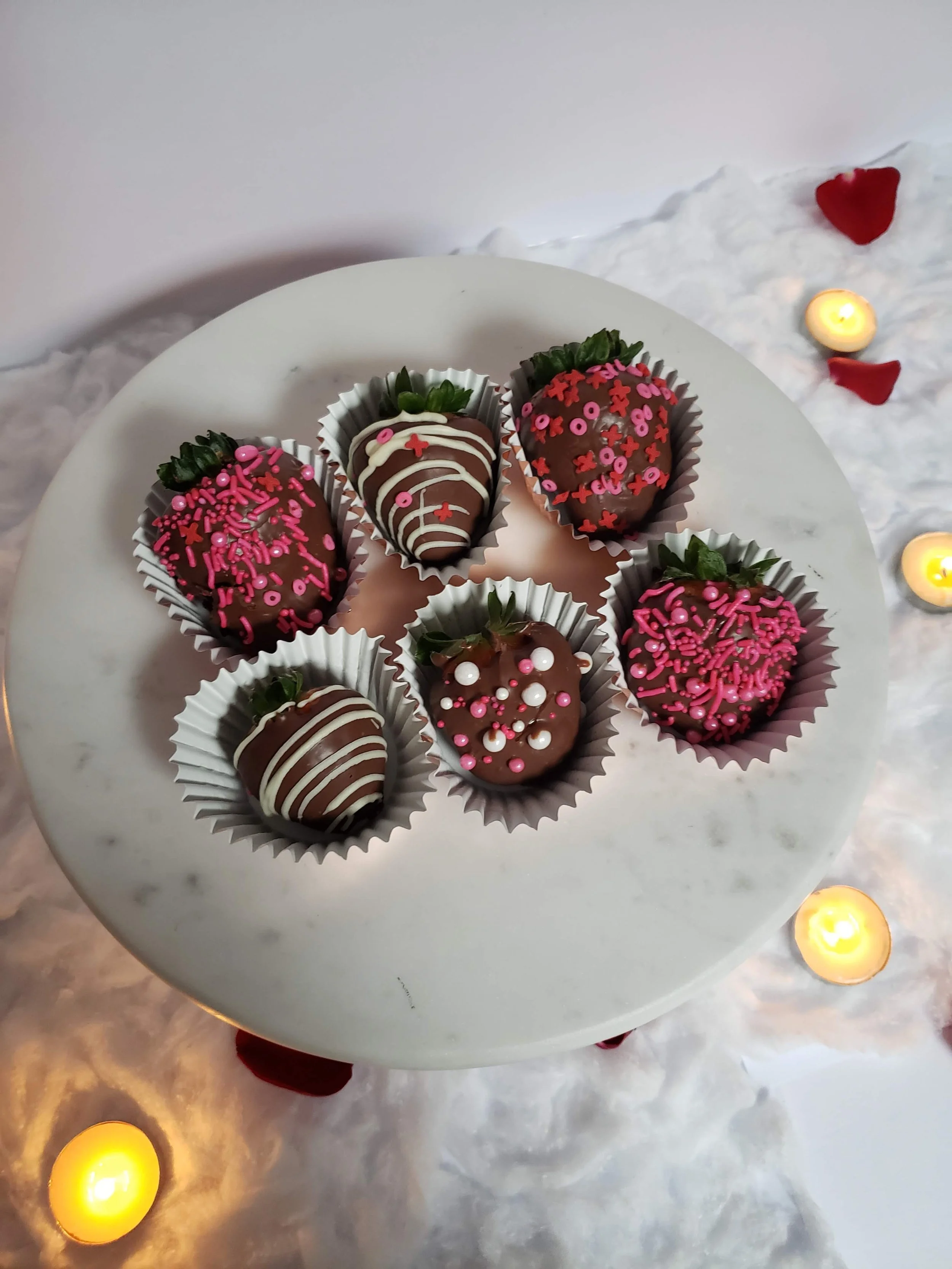 Chocolate-Dipped Strawberries