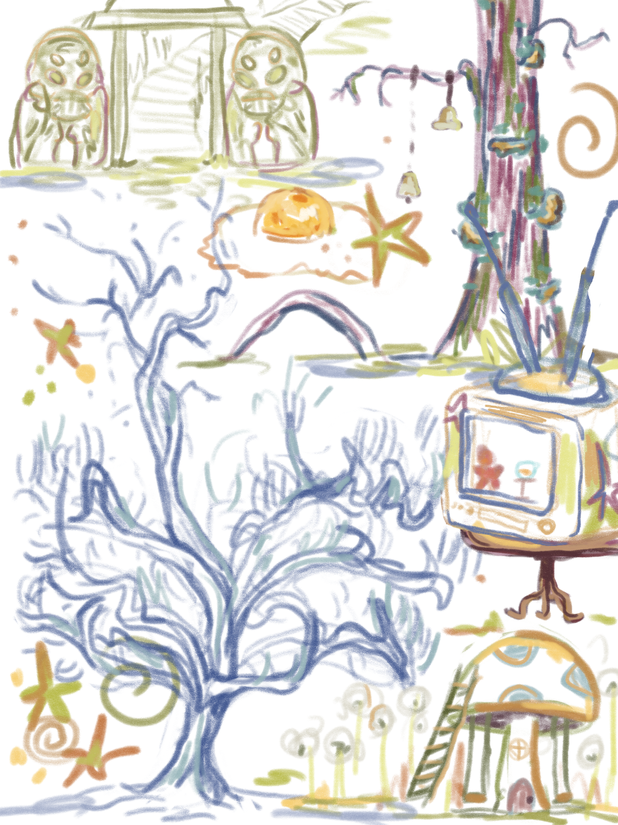 Sketch Page 2. 2025. Digital Media. 