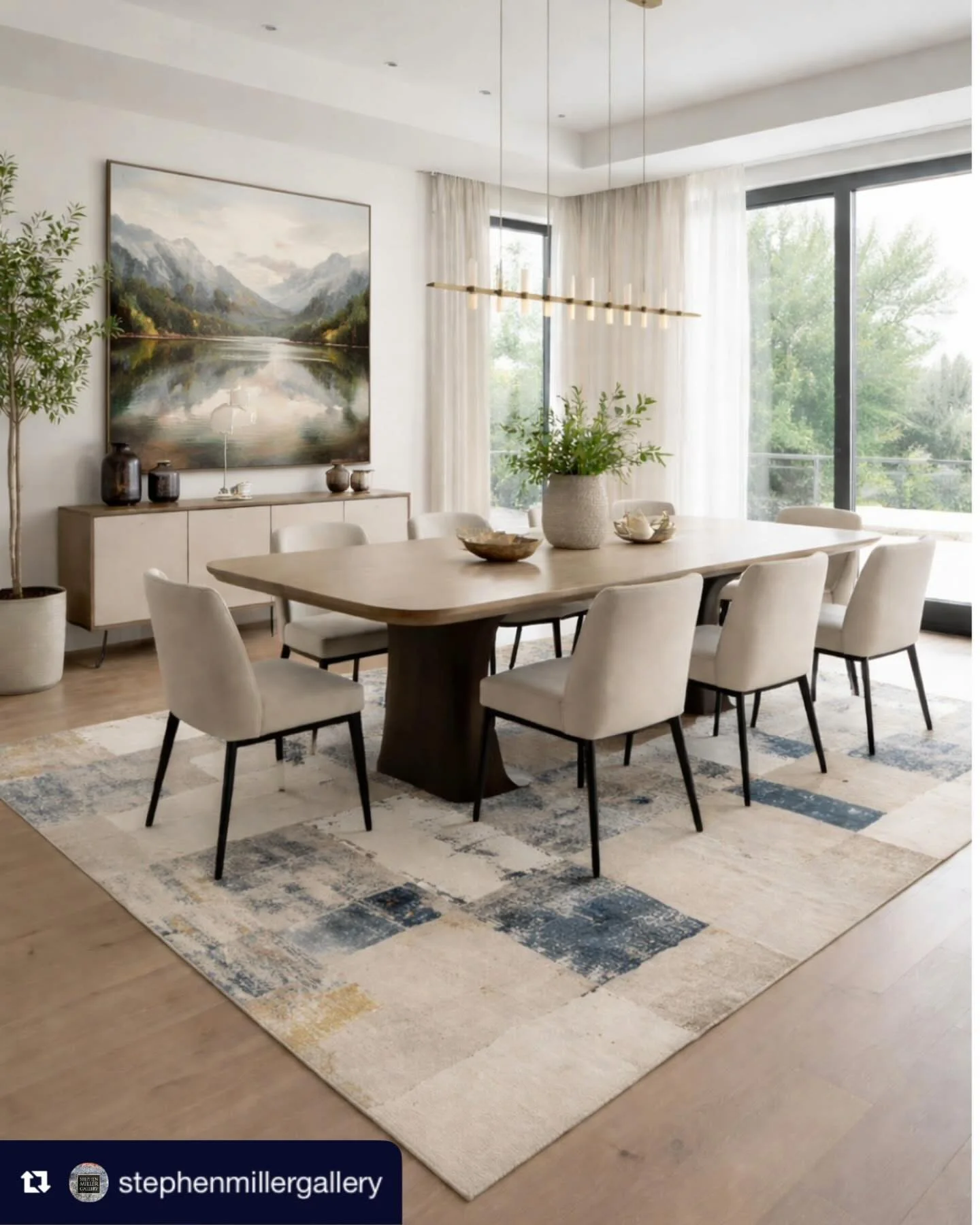 Repost from @stephenmillergallery
&bull;
This is your sign to embrace texture, trust instinct, and design a space that feels as good as it looks. A room should tell a story&mdash;layered, expressive, and entirely your own. FRANCESCA OLEA brings that 