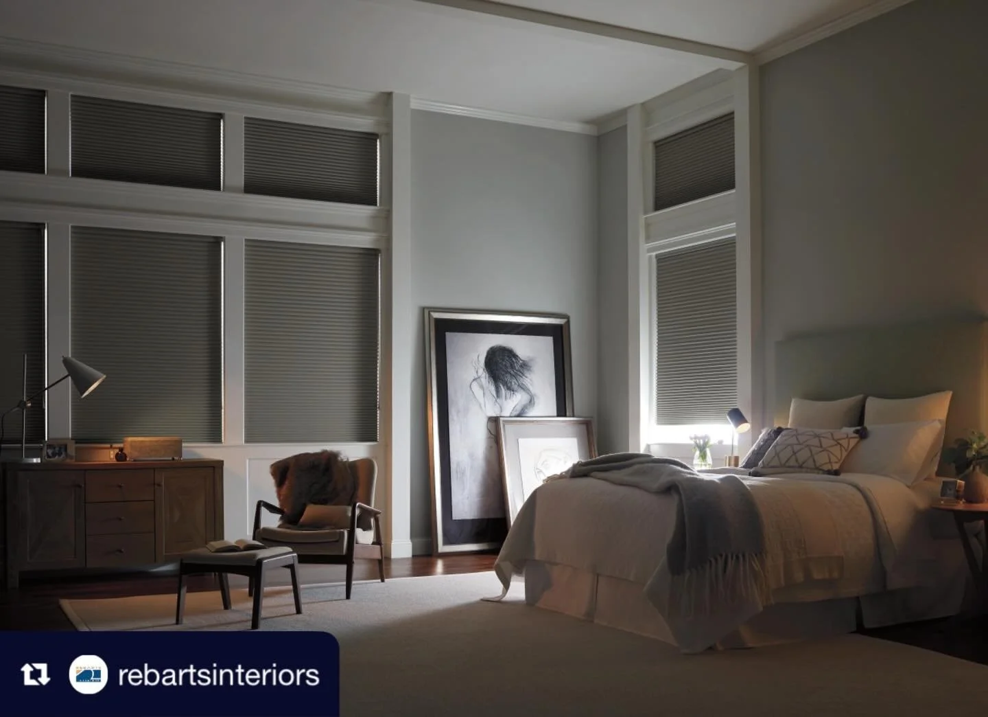 Repost from @rebartsinteriors
&bull;
Better sleep starts with better darkness.
LightLock&trade; channels reduce light gaps for a darker room and more restful nights.
Call us today at (650) 348-1268 to get started.