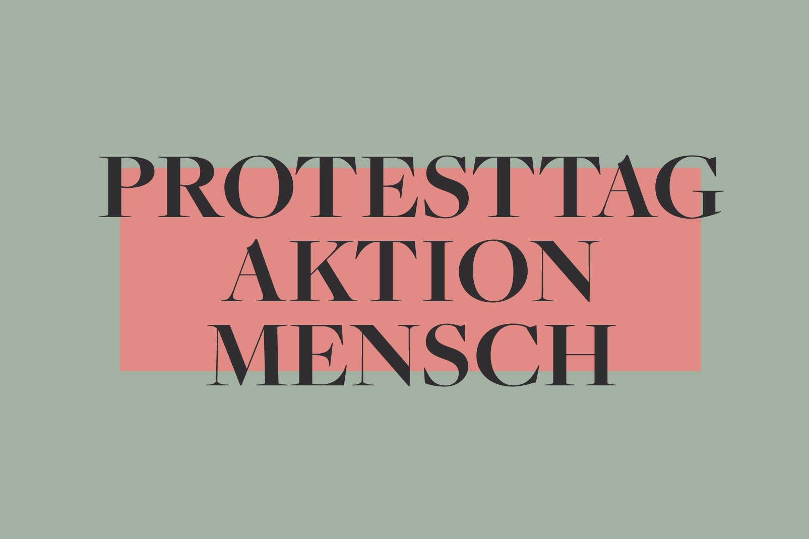Aktion zum Protesttag – Aktion Mensch