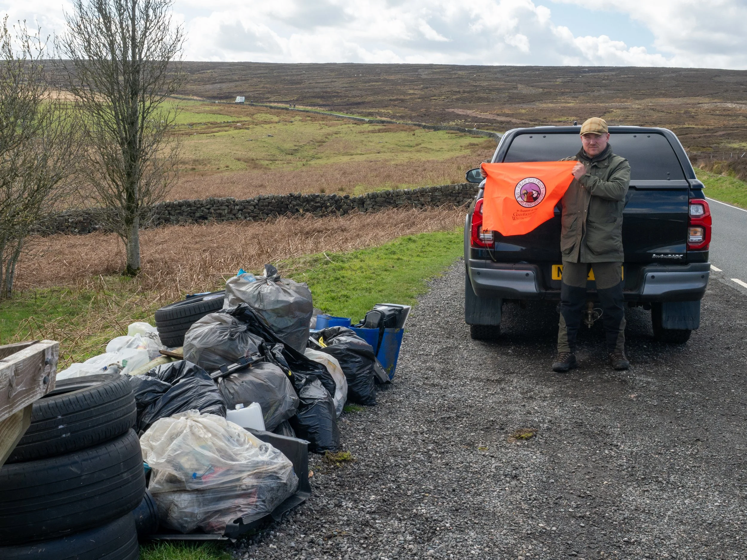 Peak District Volunteers Clearing Public Litter Caught Out by Commercial Waste Rules