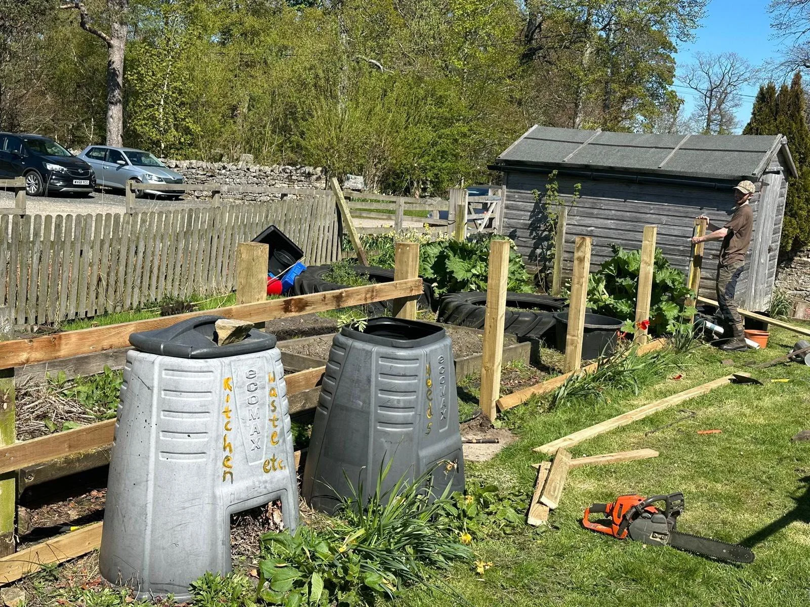 Gamekeepers Step in to Repair School Fence After Storm Damage