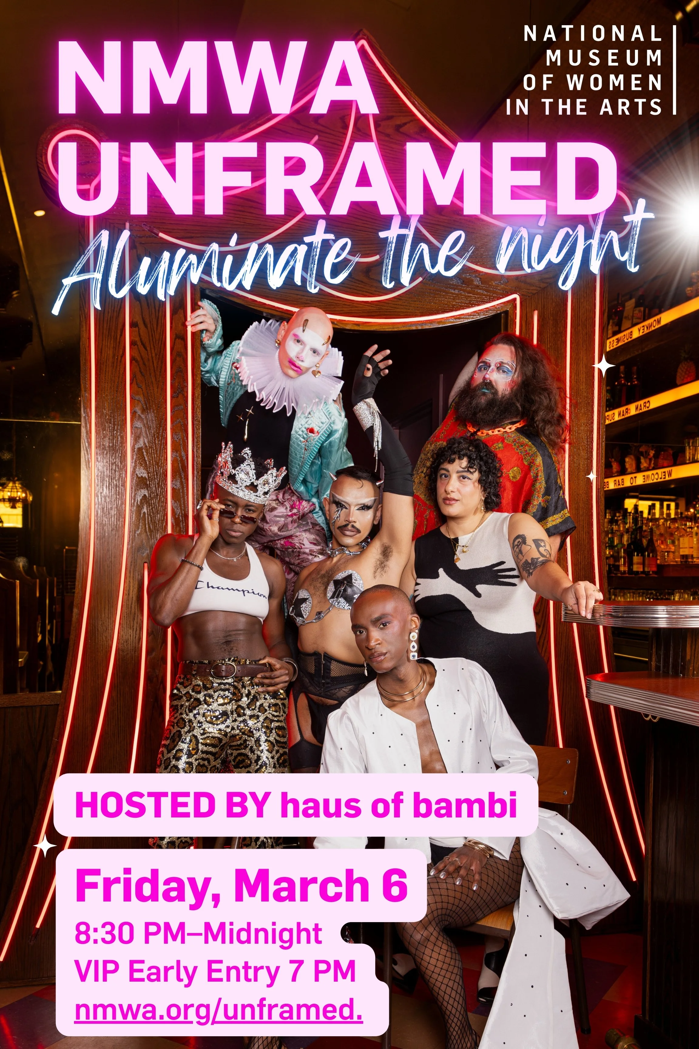 NMWA Unframed: Aluminate the Night