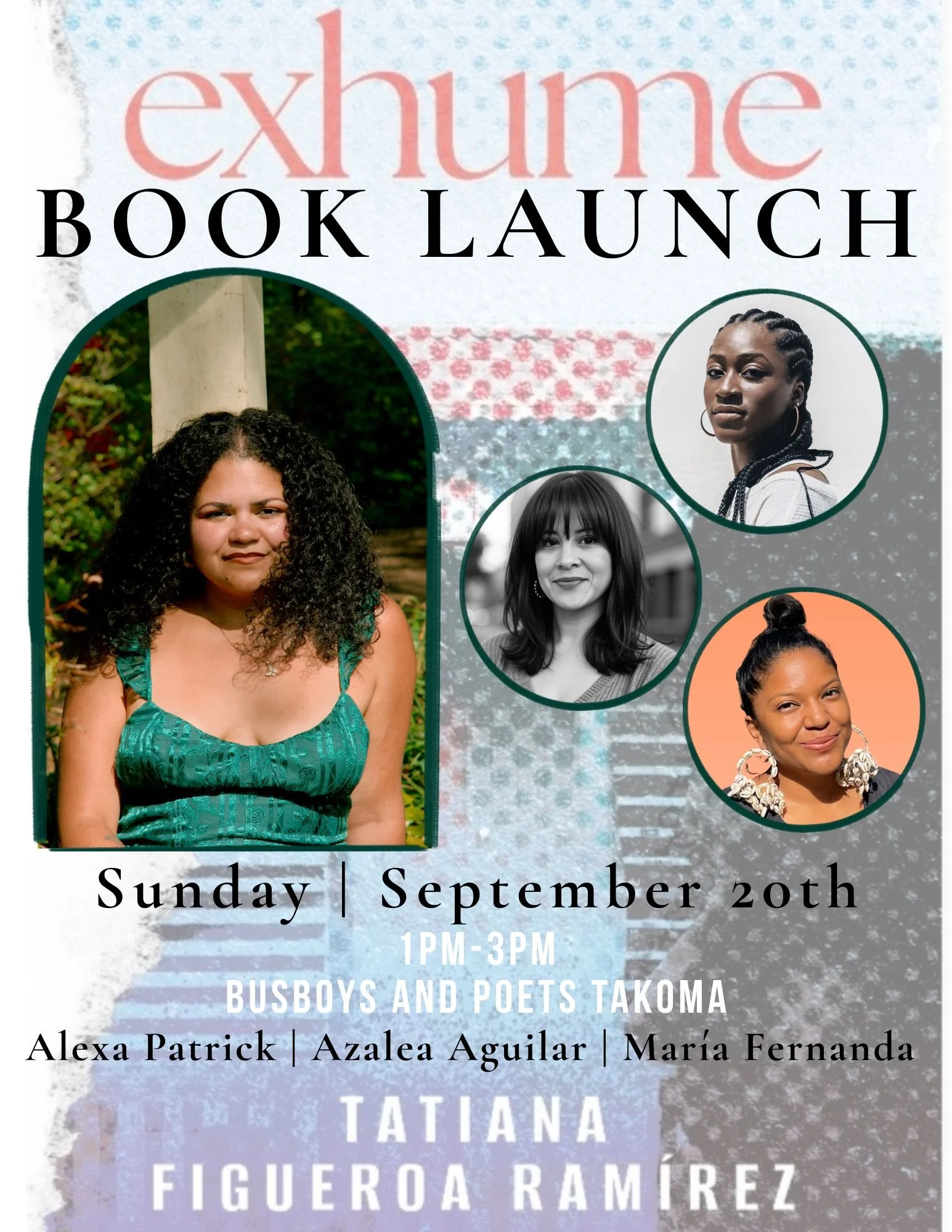 Exhume Book Launch