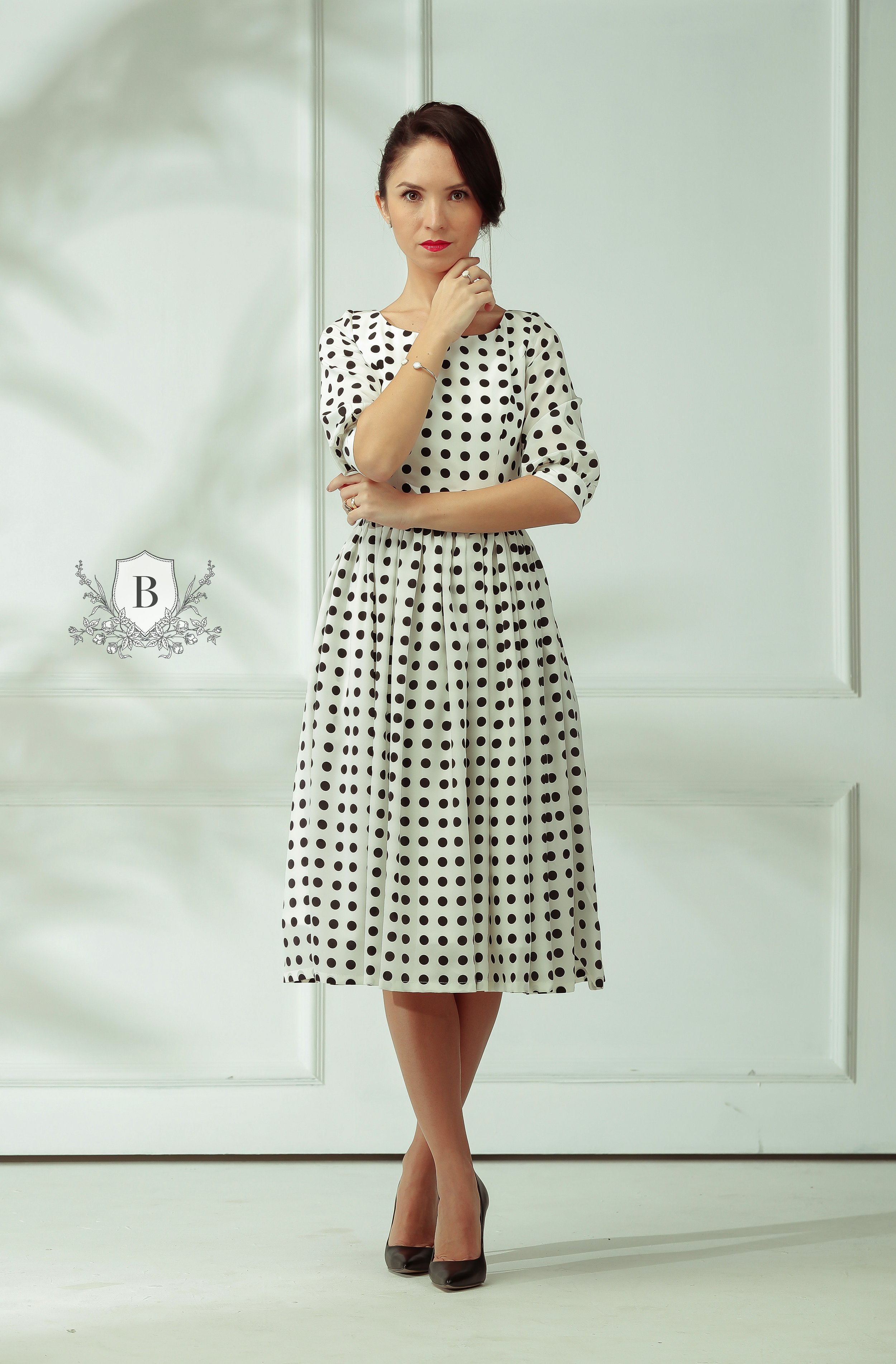 The Basya Dress, Silk