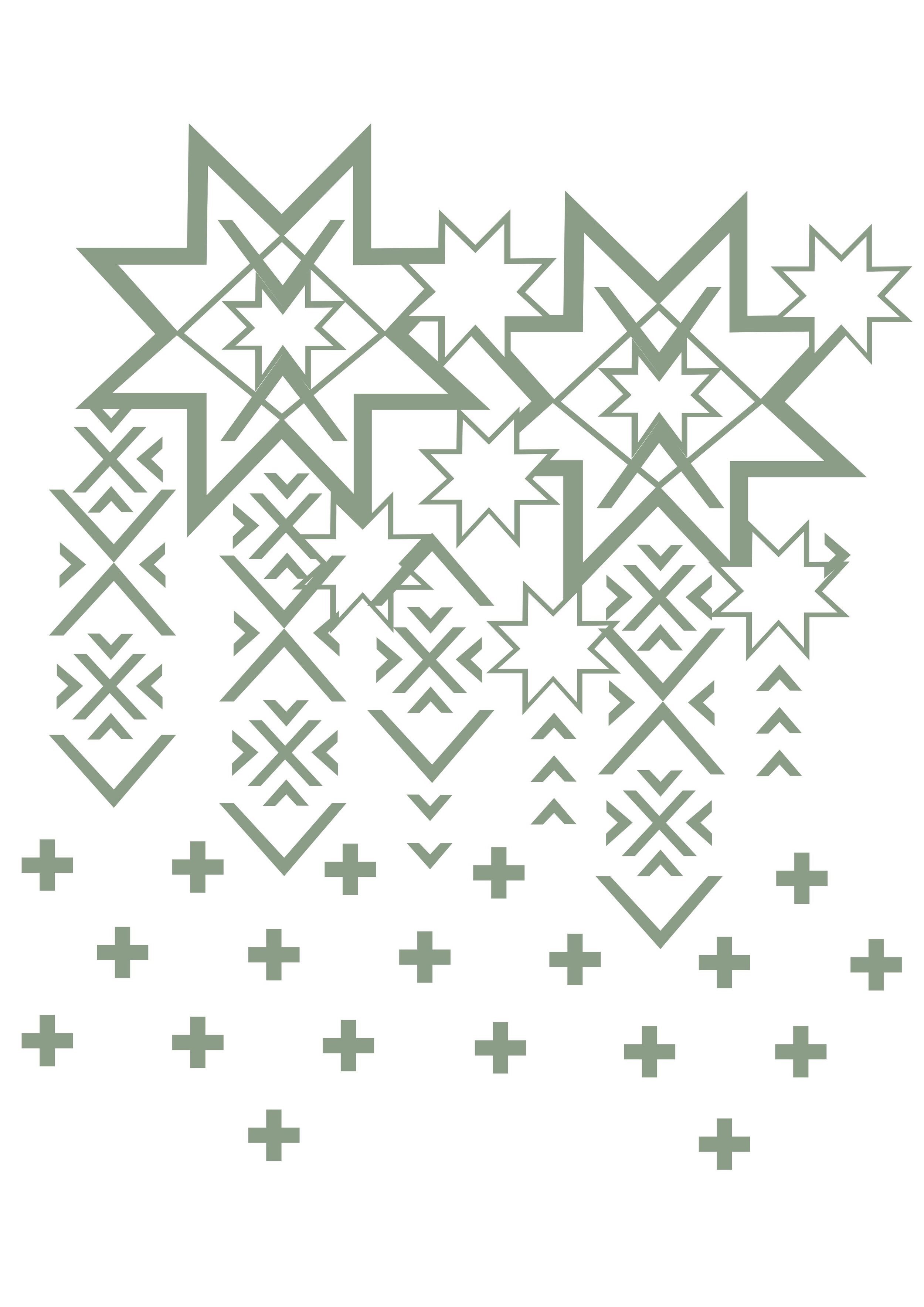Illustrator file of more finalized pattern
