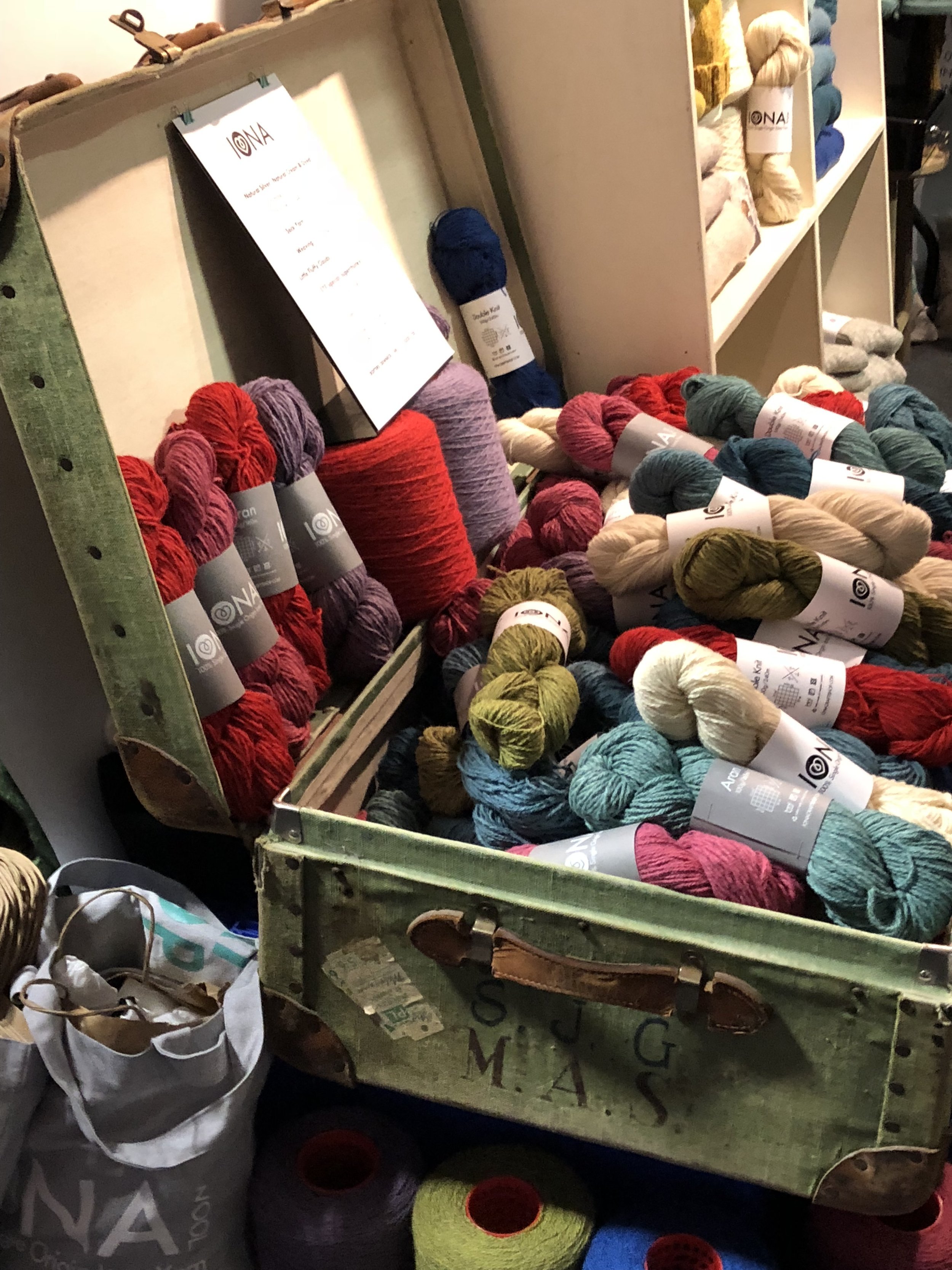 Iona Wool booth