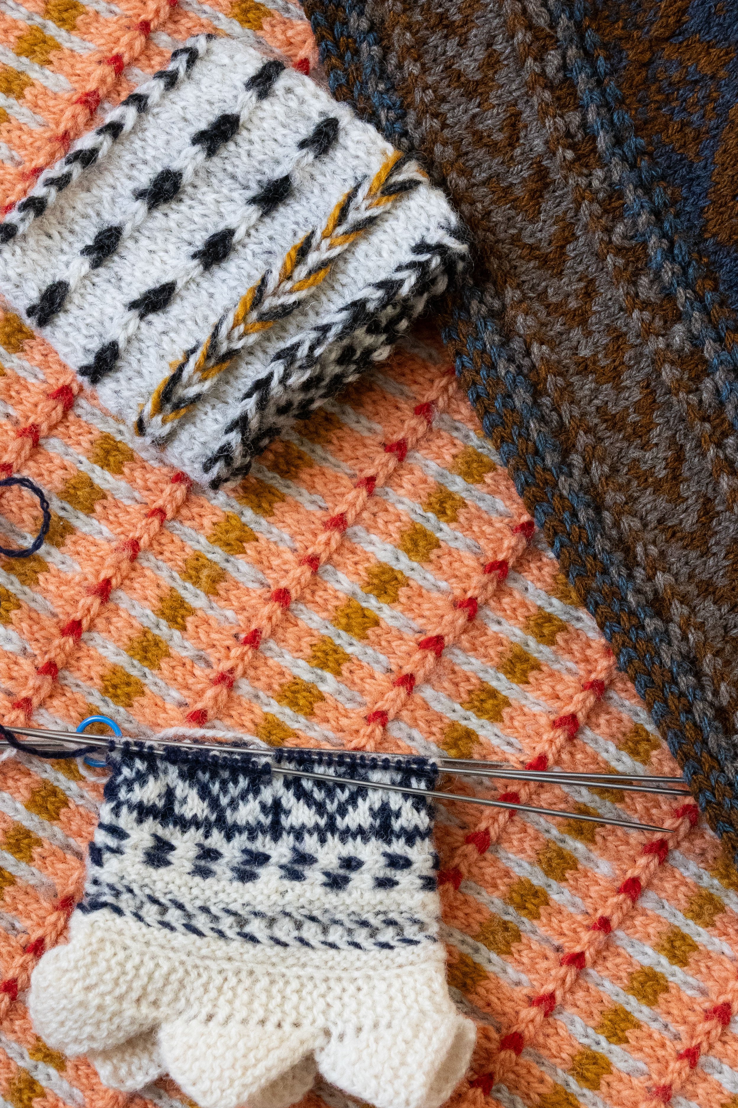 Estonian Braids workshop at Jyväskylä Knit Festival