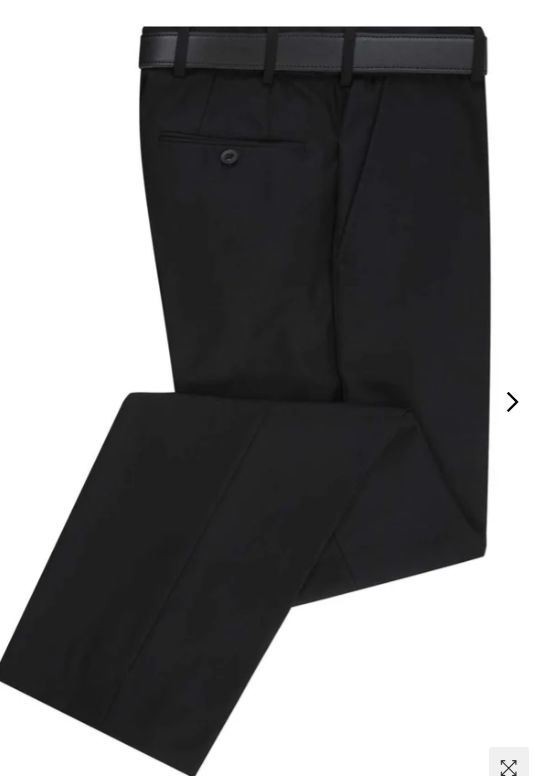 Douglas & Grahame Classic Wool Trousers 70483/00 Black