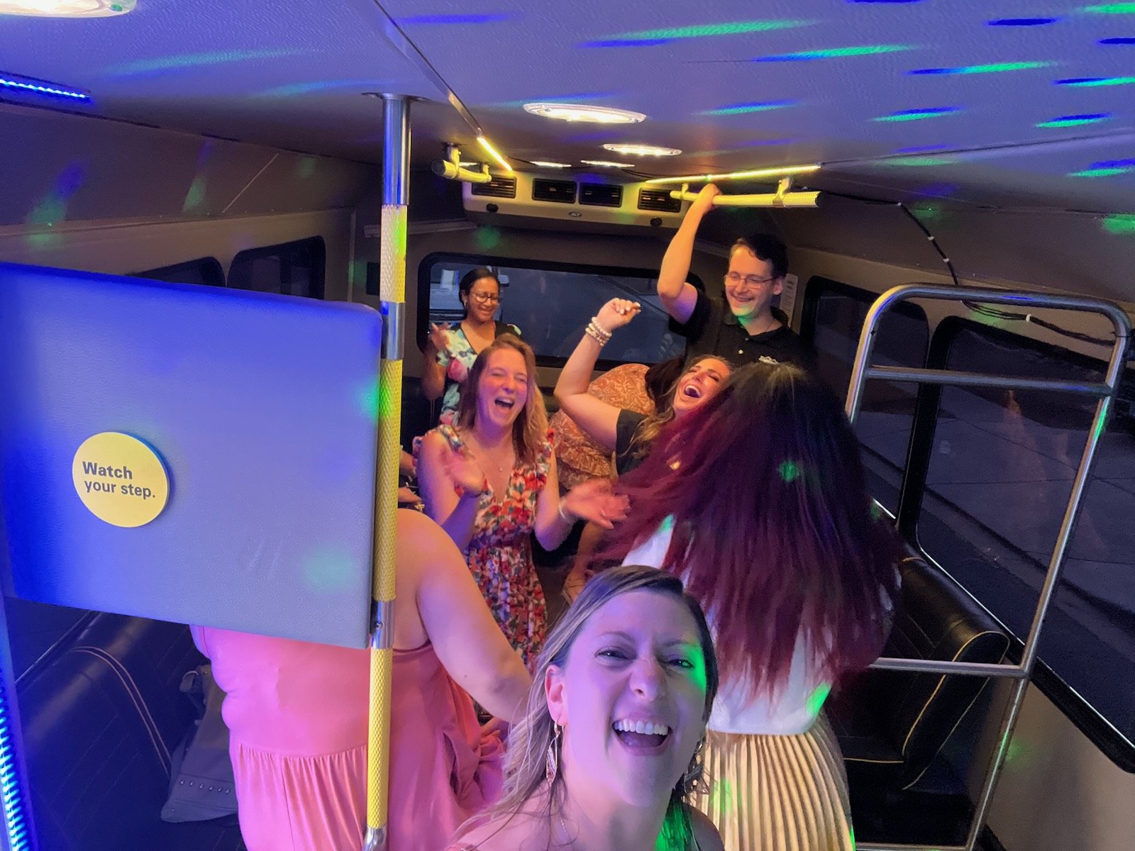 It's always a party on the Party Bus!