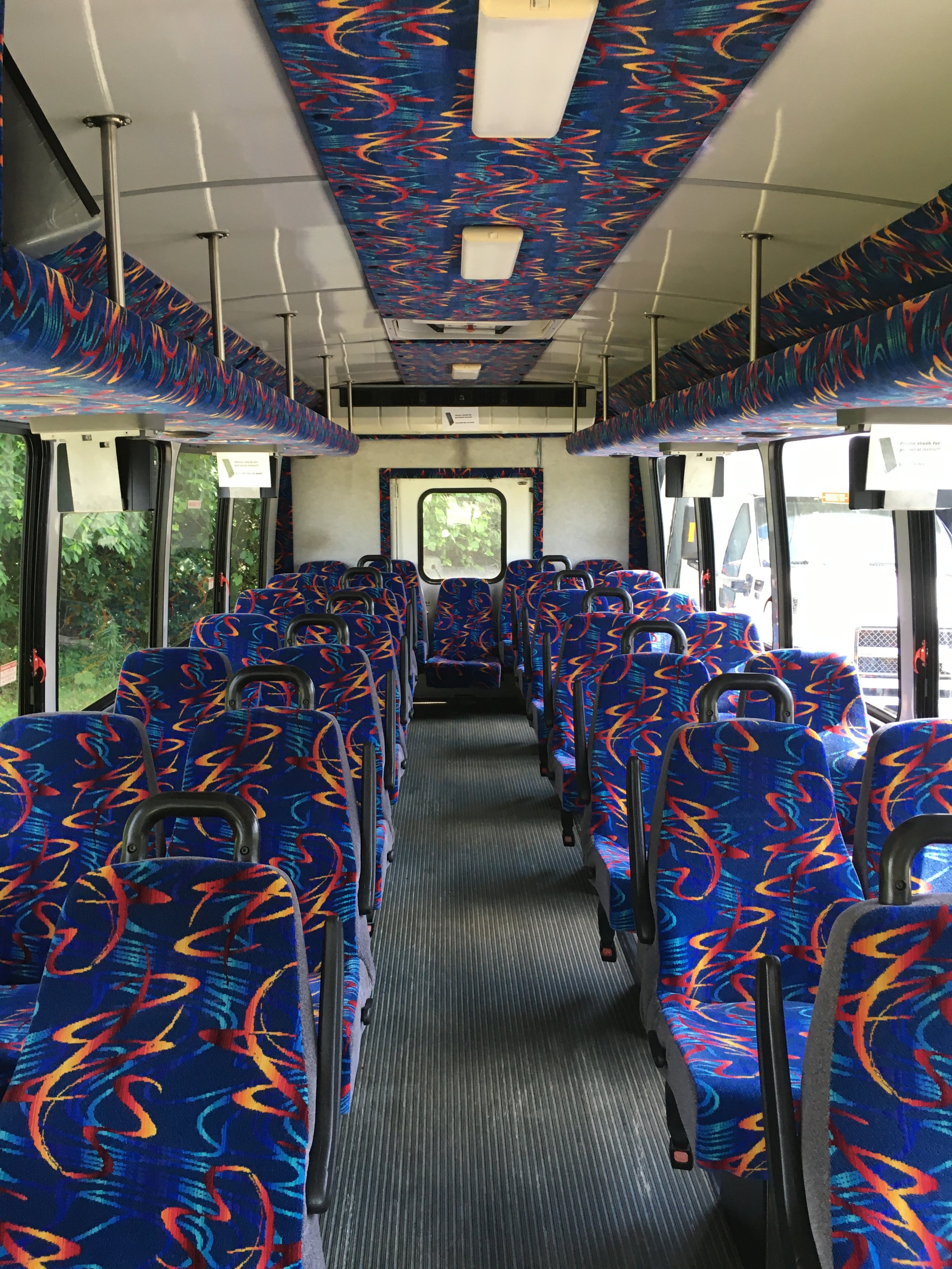 Interior 28 Passenger Shuttle