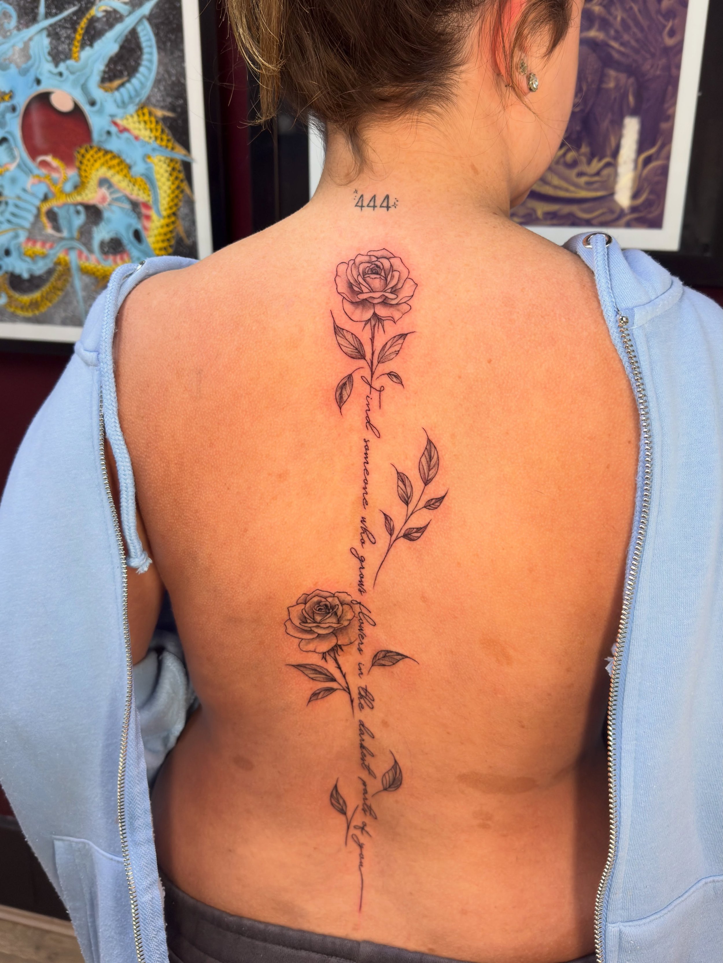 Recent spine tattoo 🥰
Thank you for your trust✨
#newtattoo #tattooartist #rosetattoo #belfasttattoos